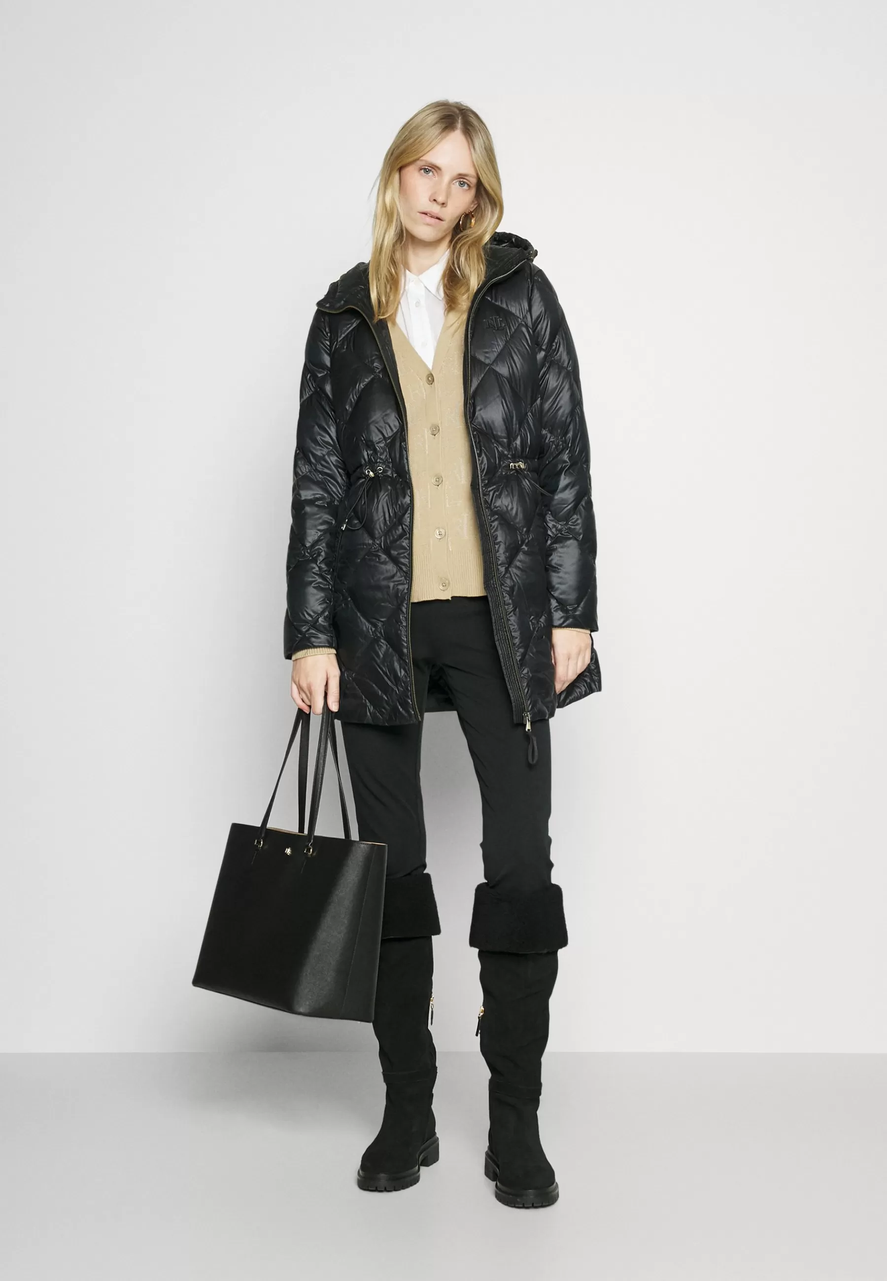 Femme Lauren Ralph Lauren Anorak Insulated Coat - Doudoune