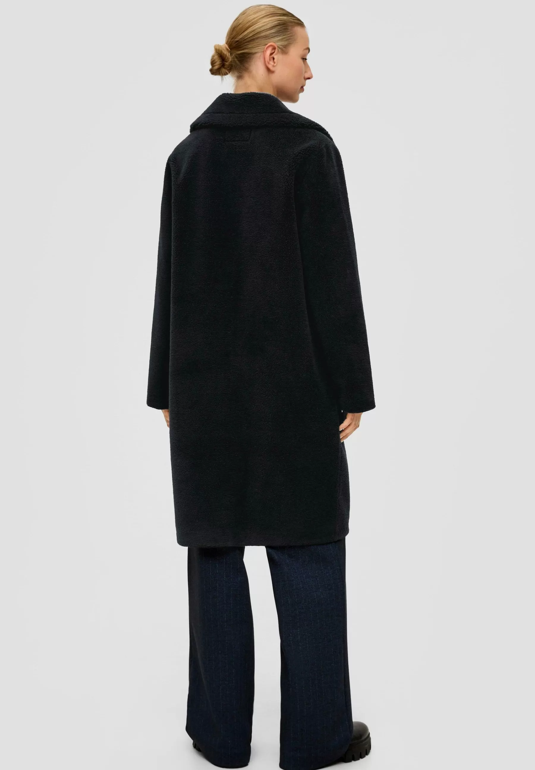 Aus Teddy-Plusch - Manteau Classique | s.Oliver New