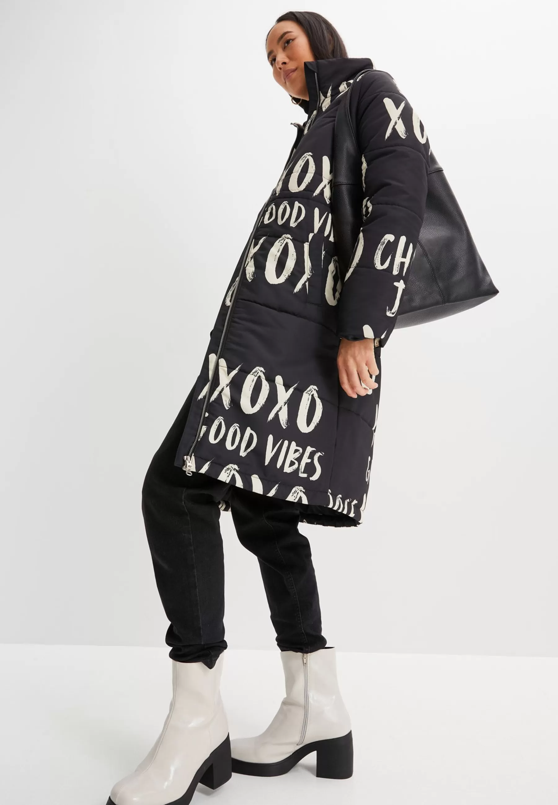 Femme bonprix Bedruckt - Manteau D'Hiver