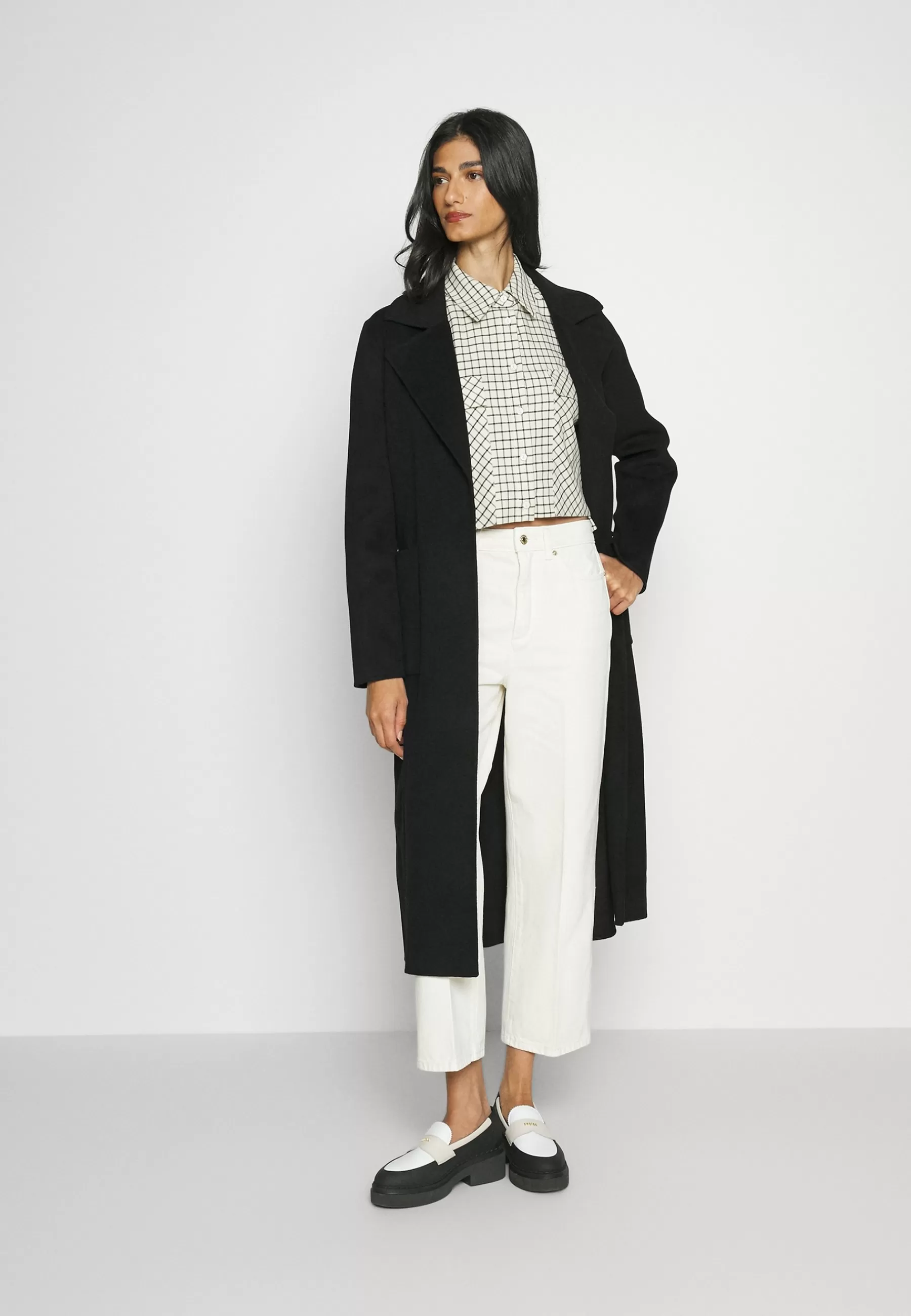 Belted Wrap Style Face Coat - Manteau Classique | MICHAEL Michael Kors Cheap