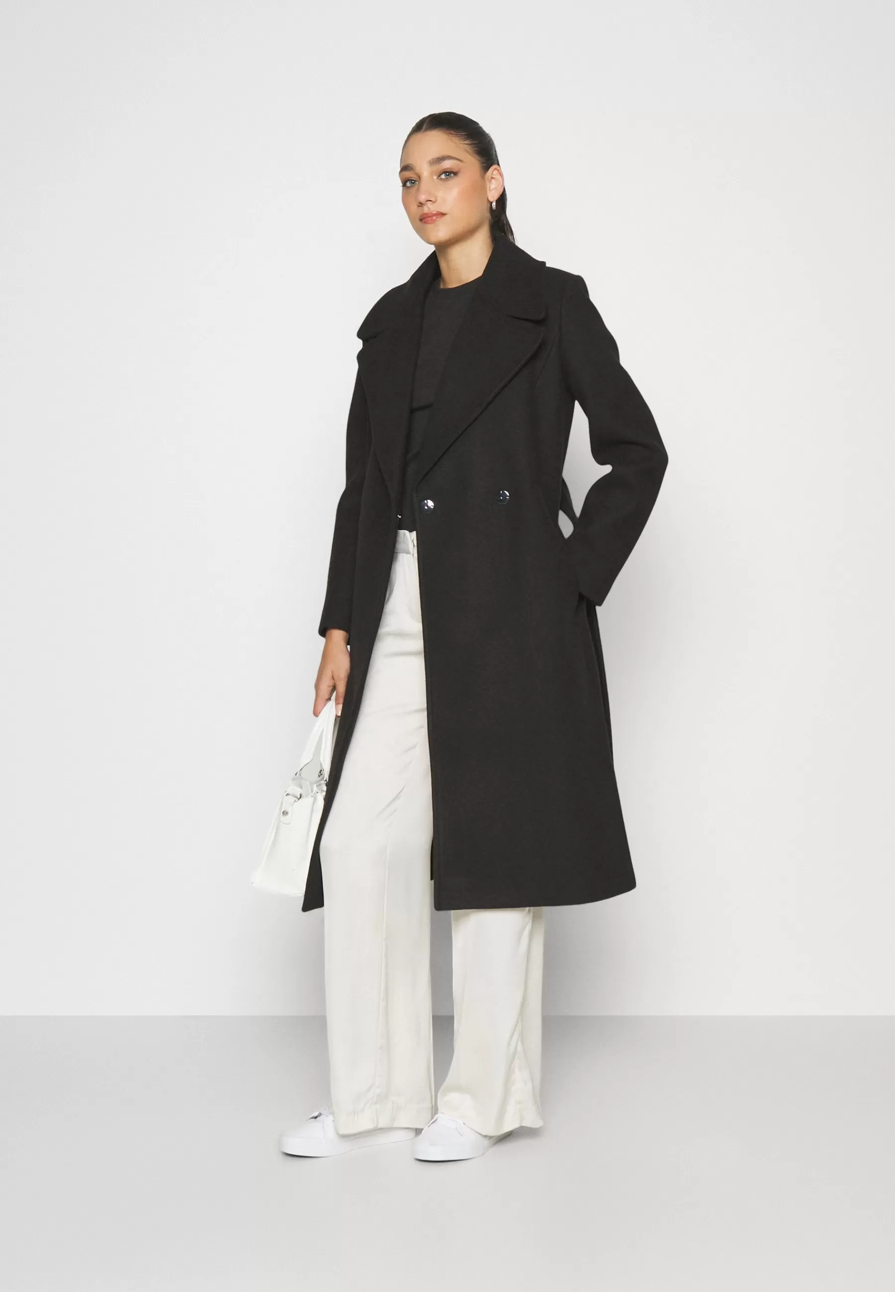 Billie Wrap Coat - Manteau Classique | Forever New Flash Sale