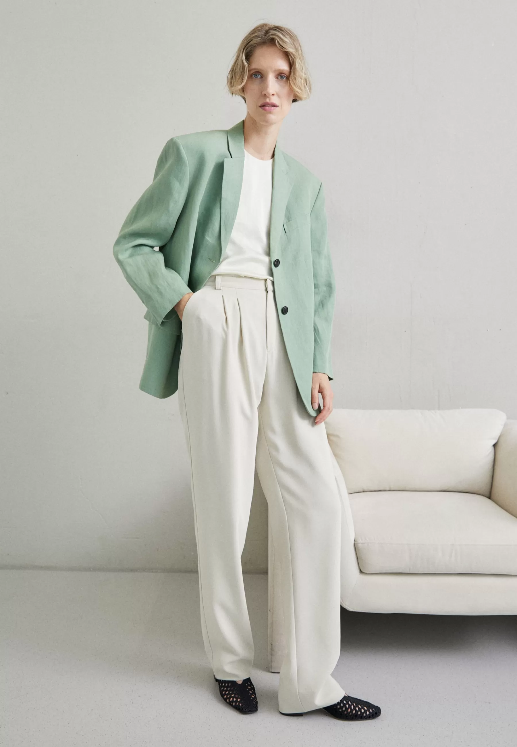 Boxy Galena - Manteau Court | Theory Sale