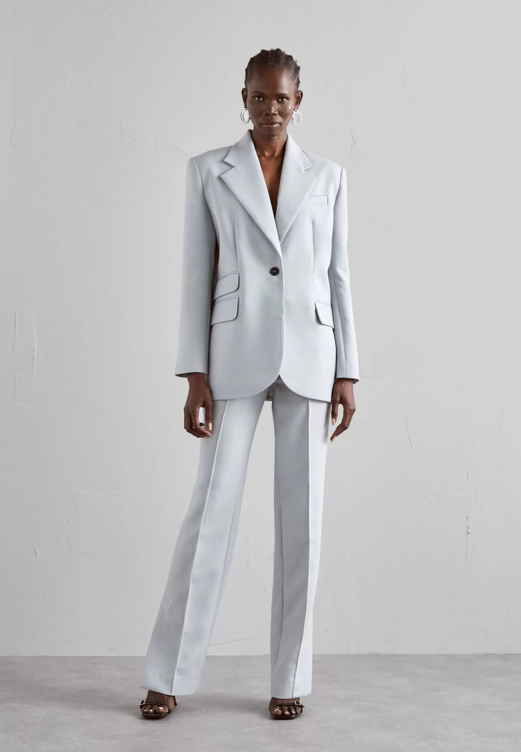 Button Boxy - Manteau Court | Materiel Discount