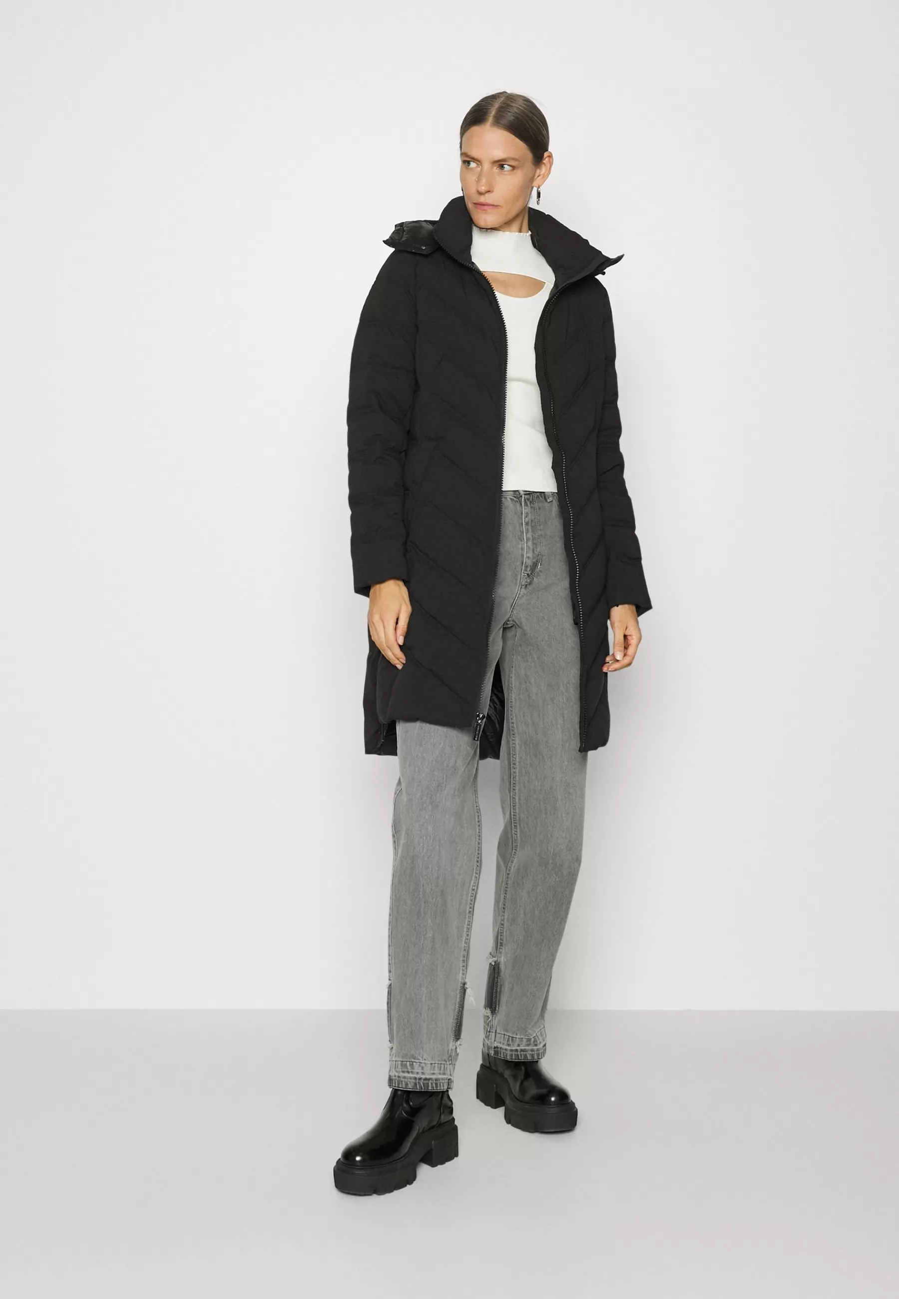 Femme MICHAEL Michael Kors Dogwalker High Shine - Doudoune