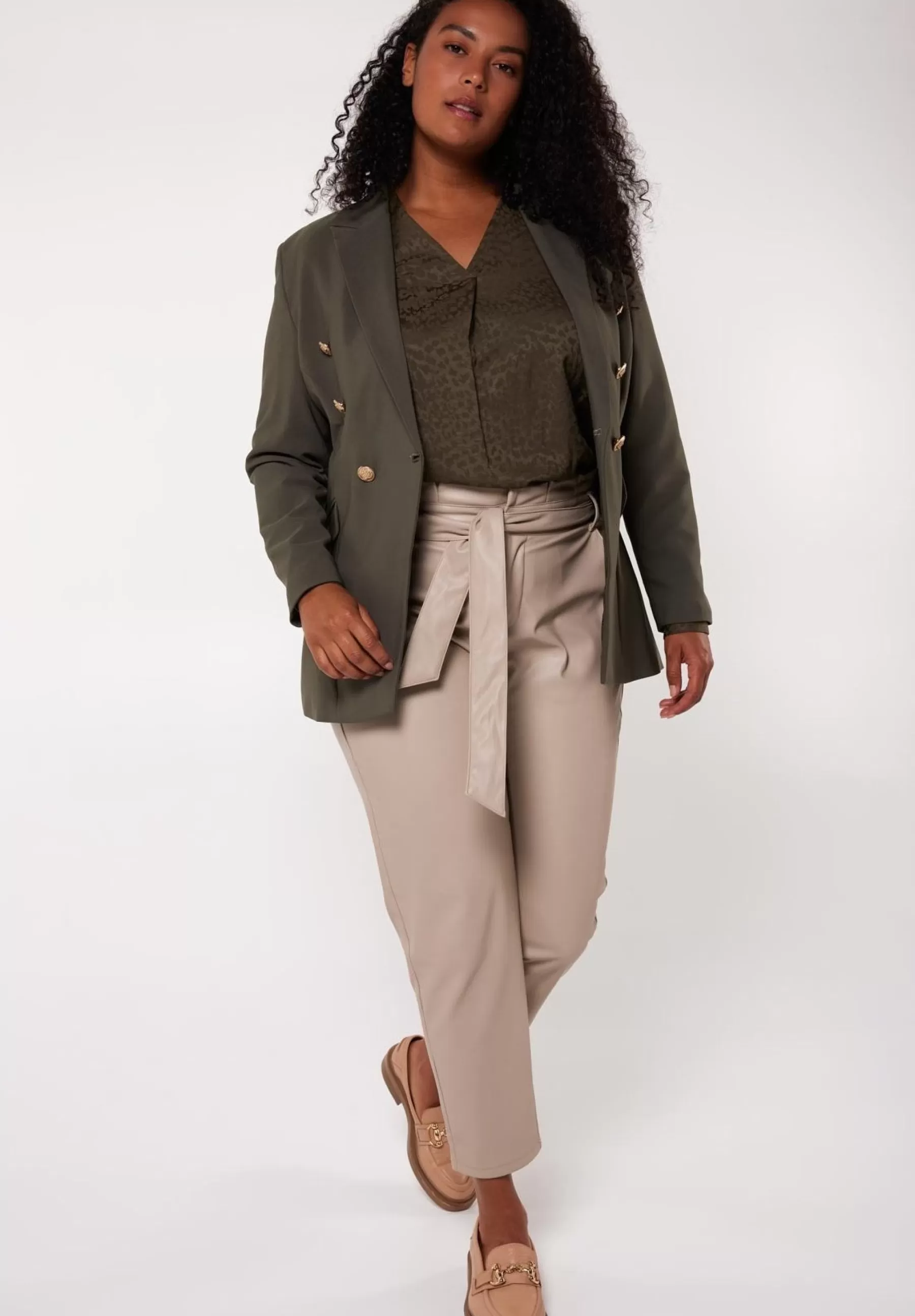 Double-Breasted - Manteau Court | MS Mode New