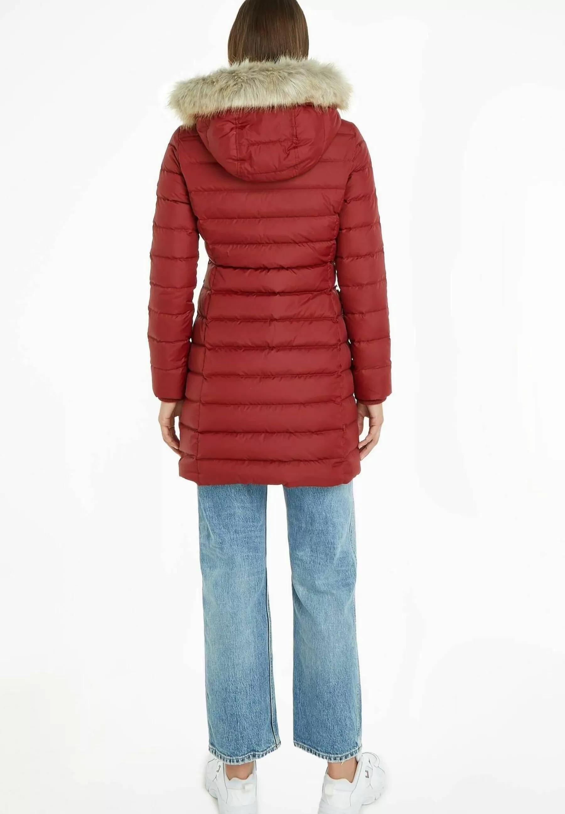 Femme Tommy Jeans Essential Hooded - Doudoune