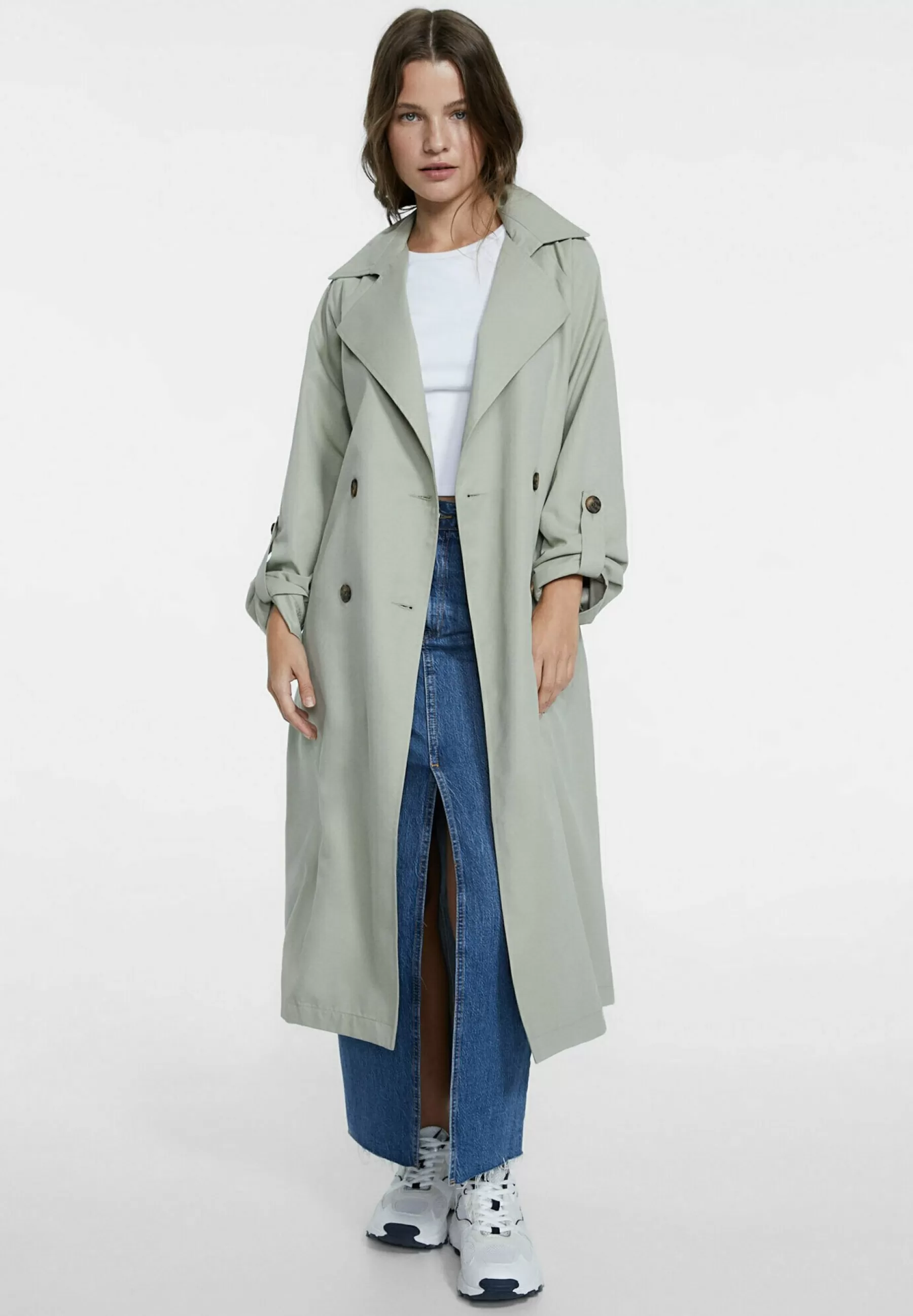Fliessender - Trench | Stradivarius Store