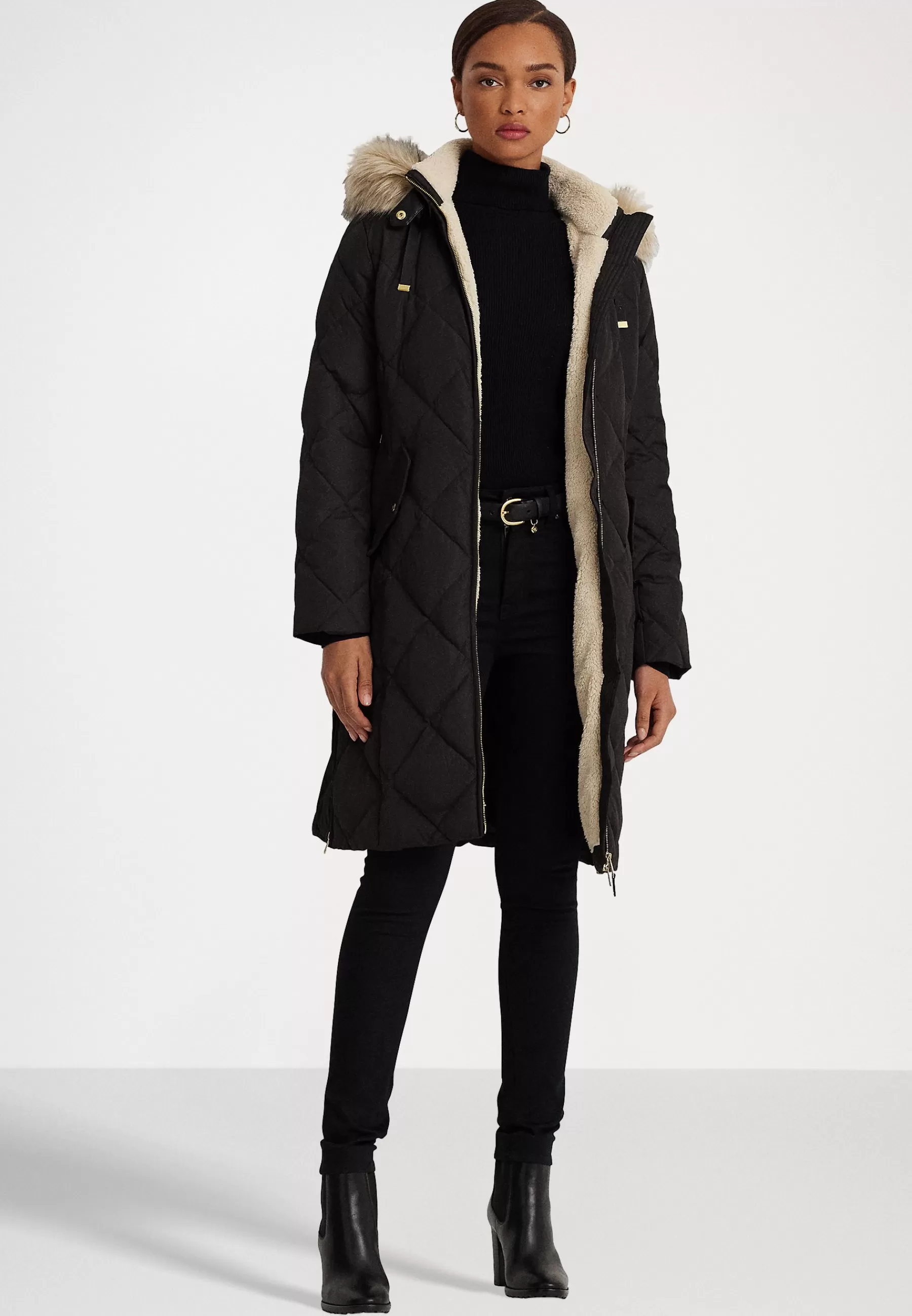 Femme Lauren Ralph Lauren Insulated Coat - Doudoune