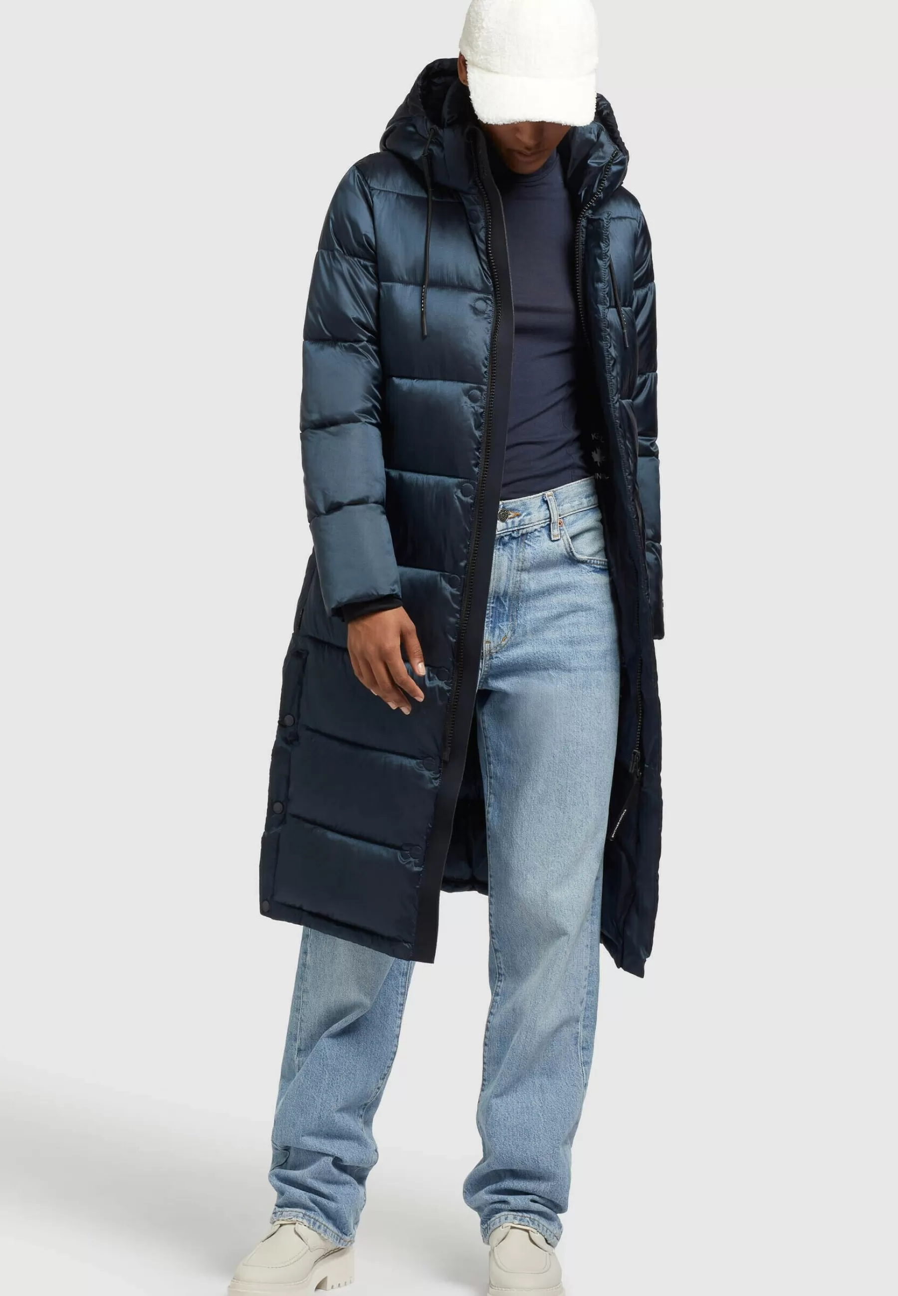 Femme khujo Julina Satin - Manteau D'Hiver