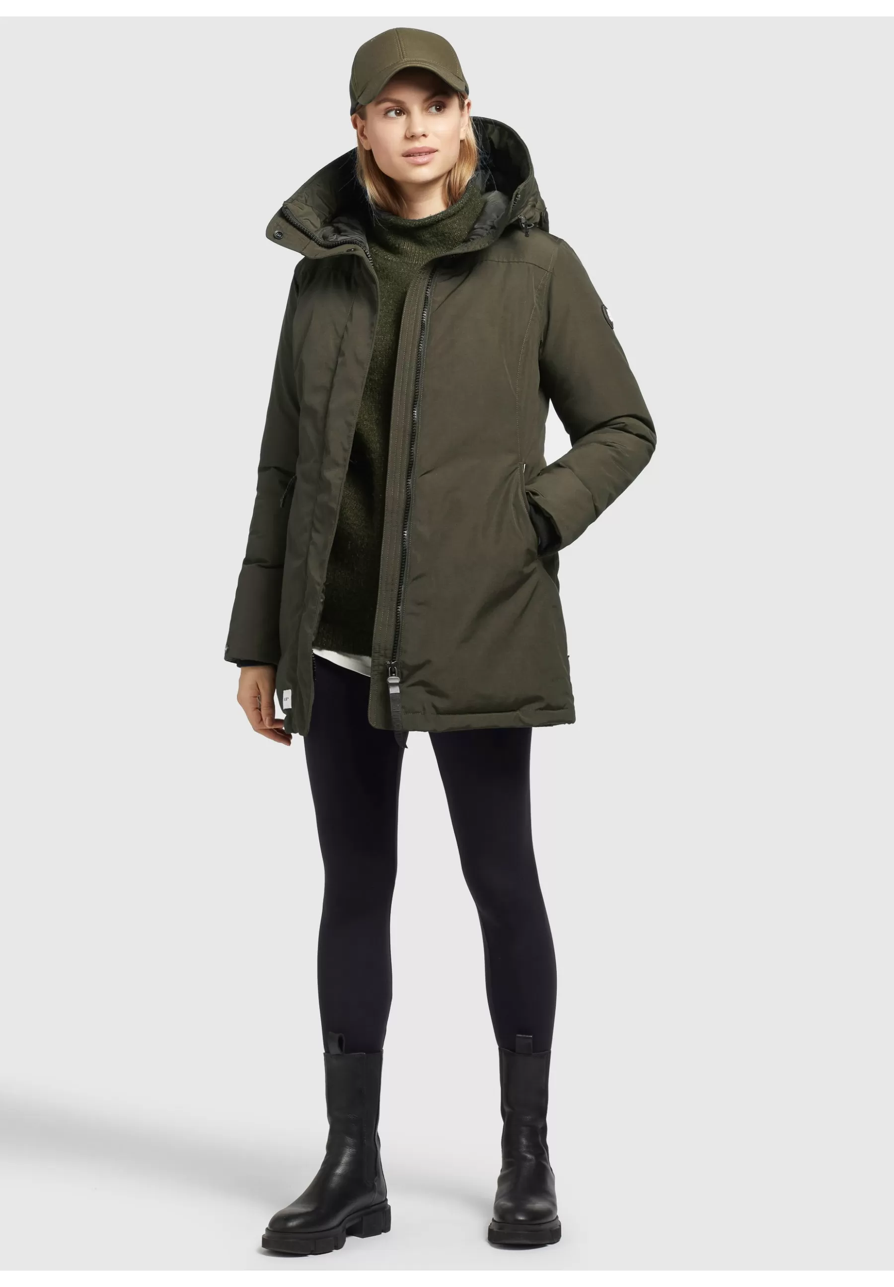 Femme khujo Kanda - Manteau D'Hiver