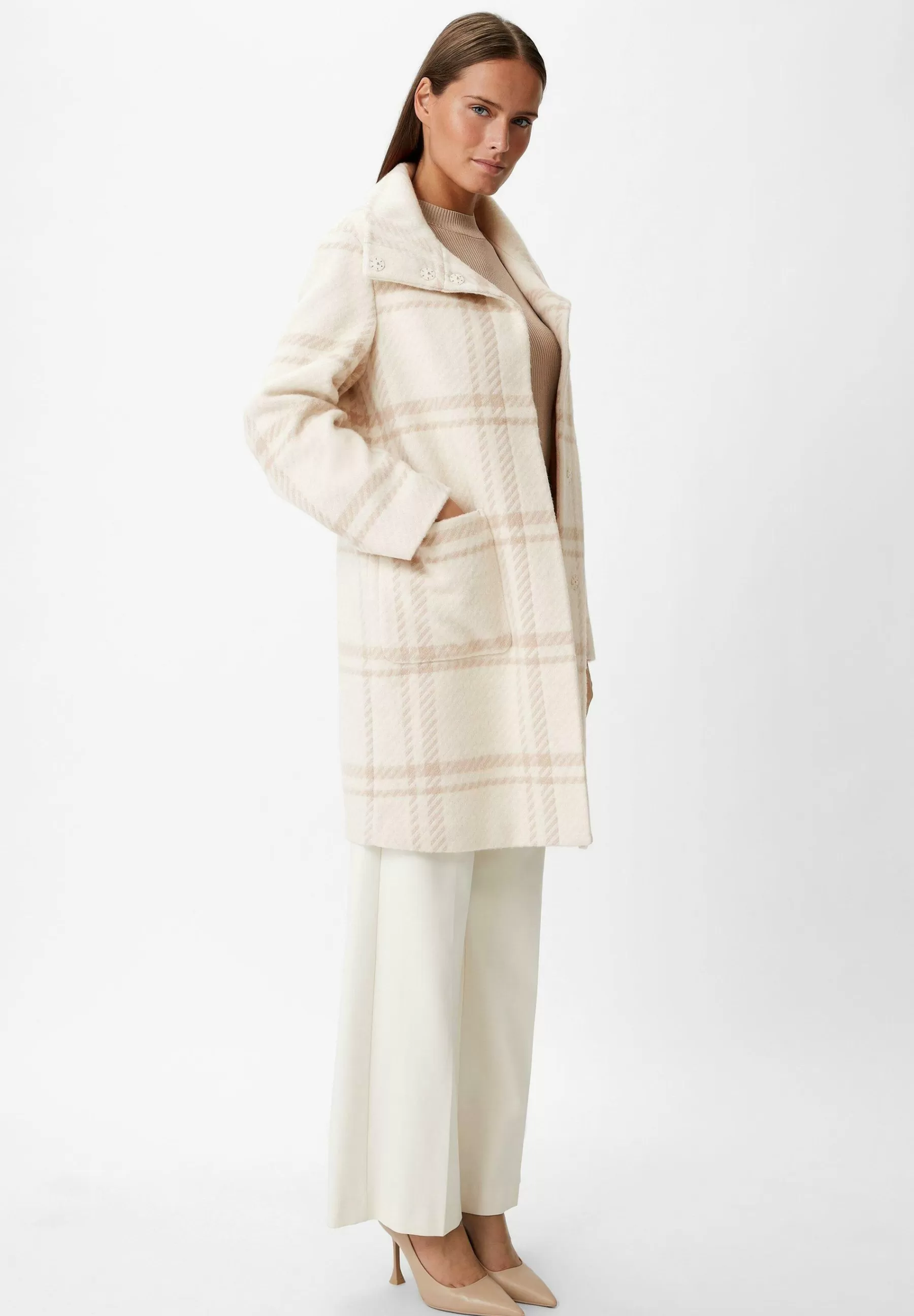 Femme comma Karierter - Manteau Classique