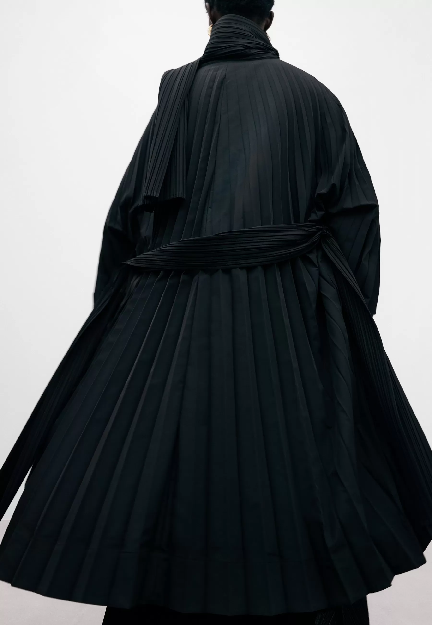 Long Crinkle - Trench | ADOLFO DOMINGUEZ Online