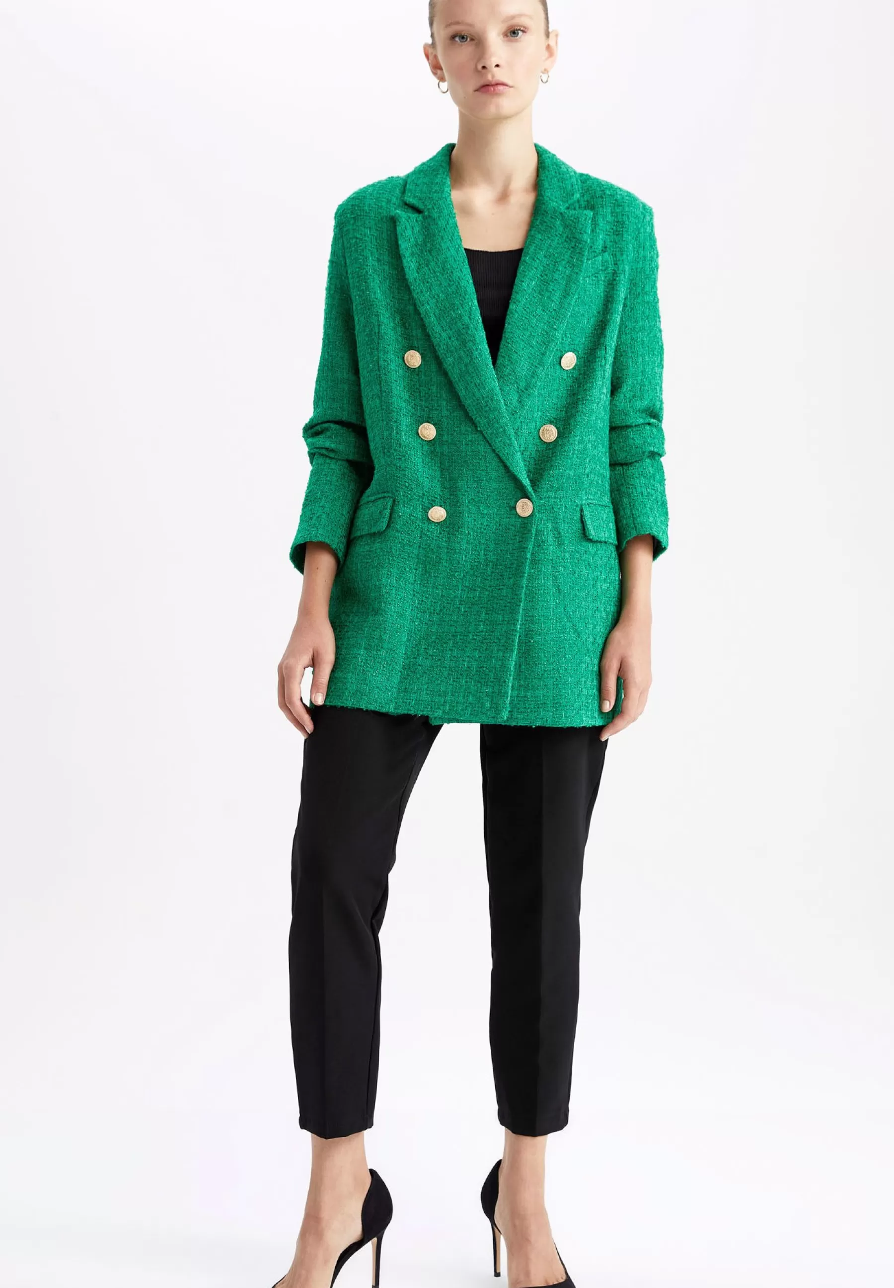 Loose Fit - Manteau Court | DeFacto Fashion