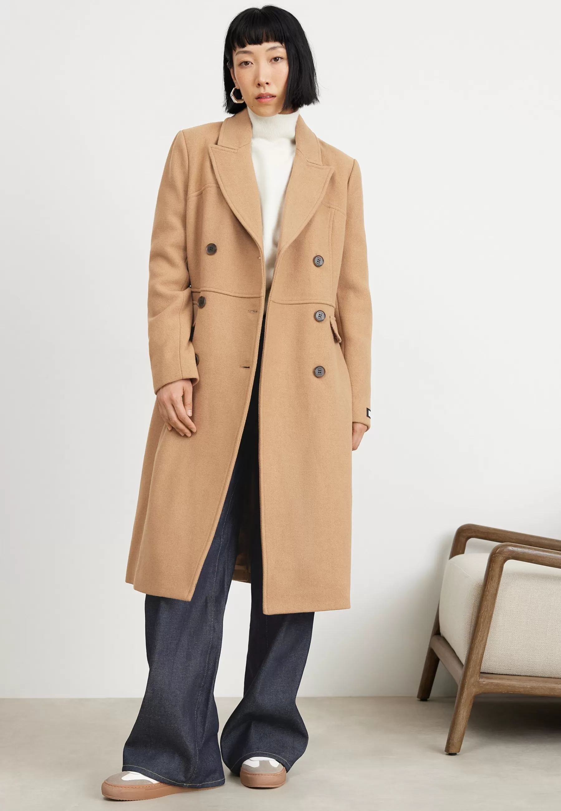 Femme DKNY Manteau Classique