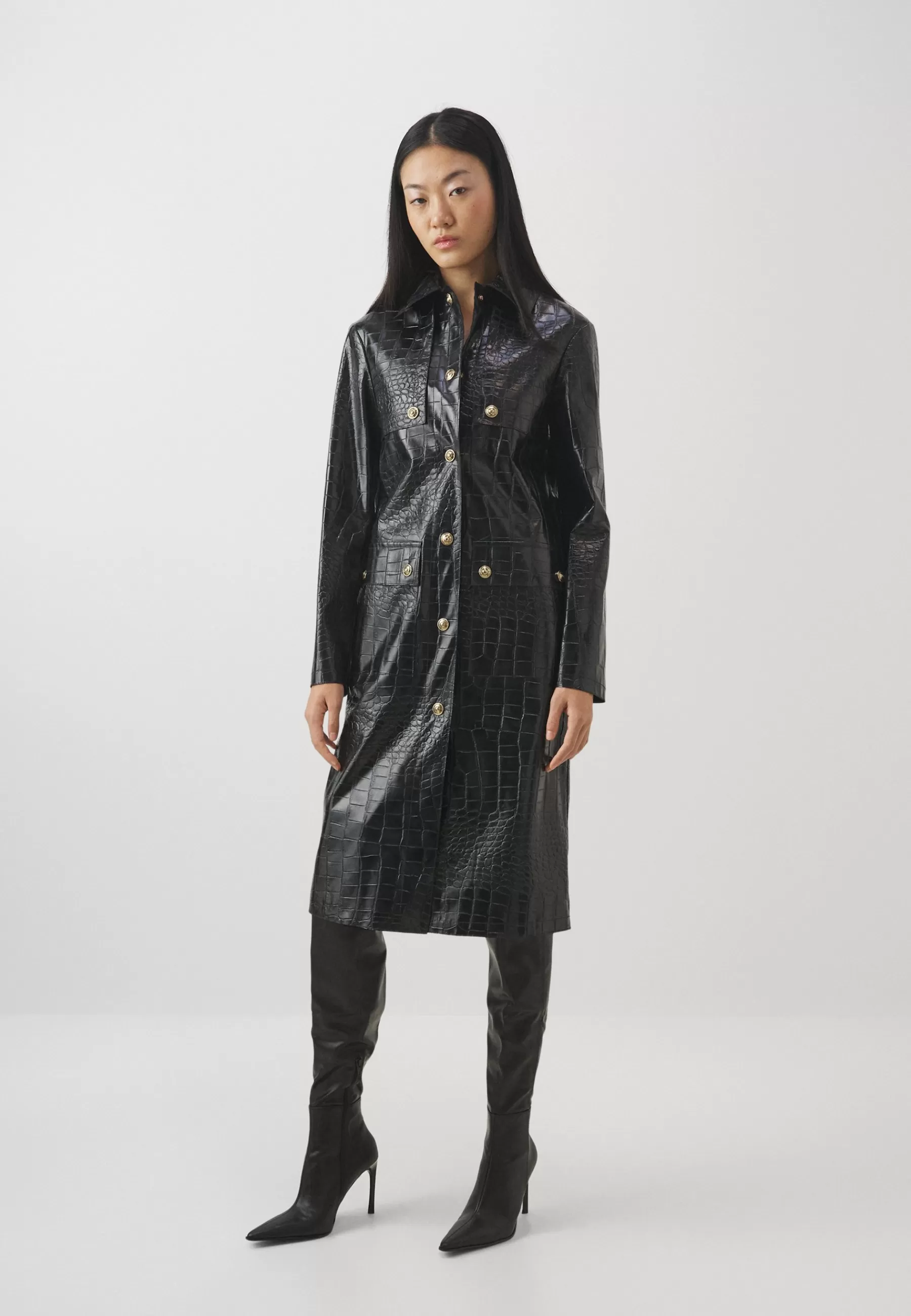 Femme Versace Jeans Couture Manteau Classique