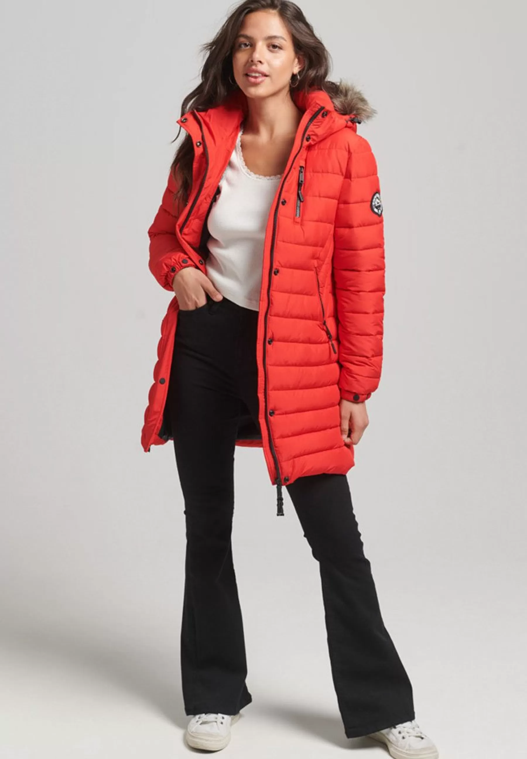 Femme Superdry Manteau D'Hiver