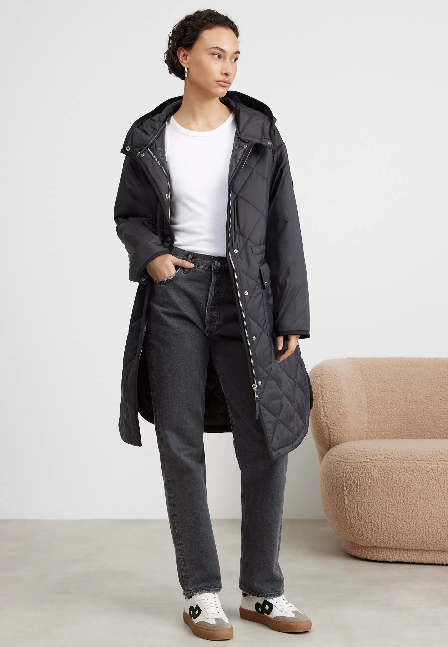 Femme DKNY Manteau D'Hiver