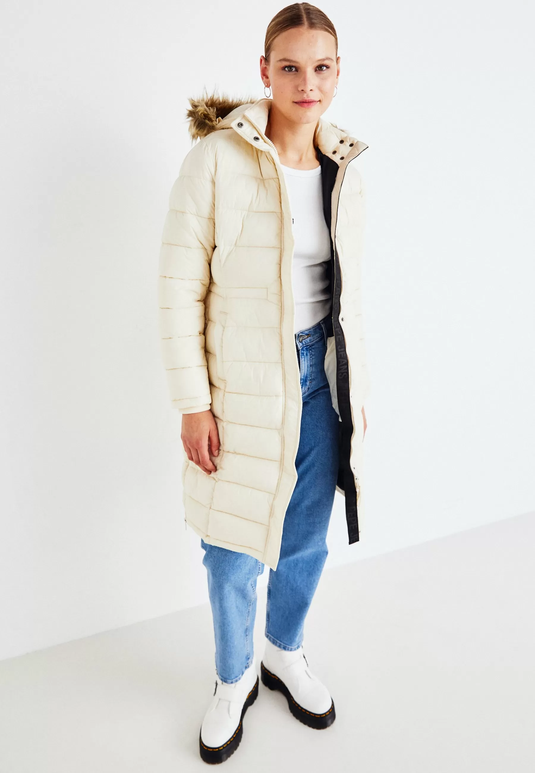 Femme Pepe Jeans May Long - Manteau D'Hiver