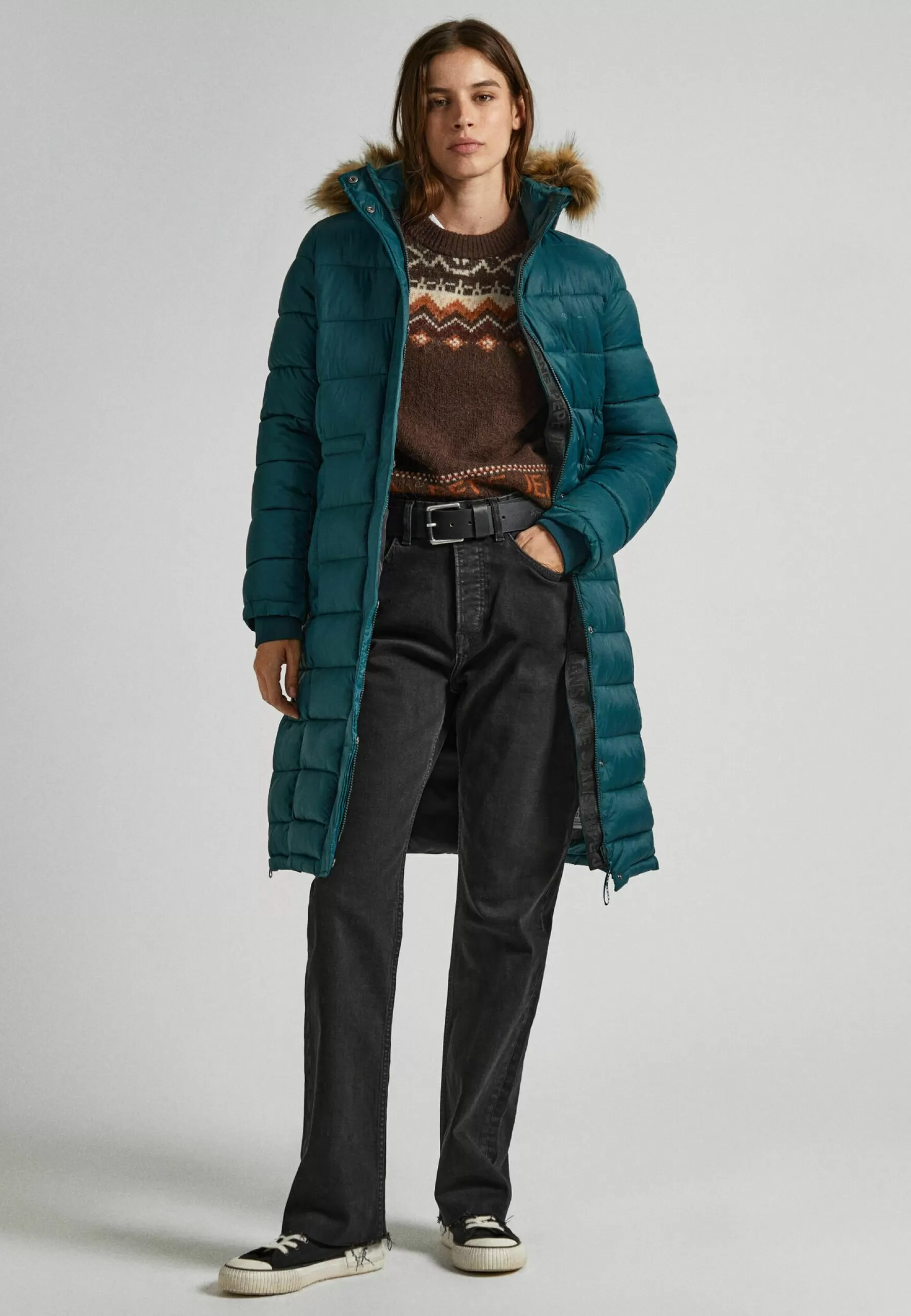 Femme Pepe Jeans May Long - Manteau D'Hiver
