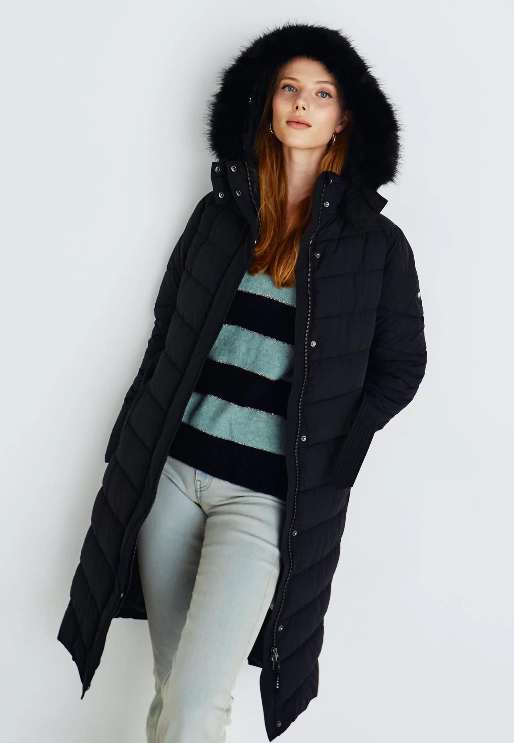 Femme Pepe Jeans Mera Long - Manteau D'Hiver
