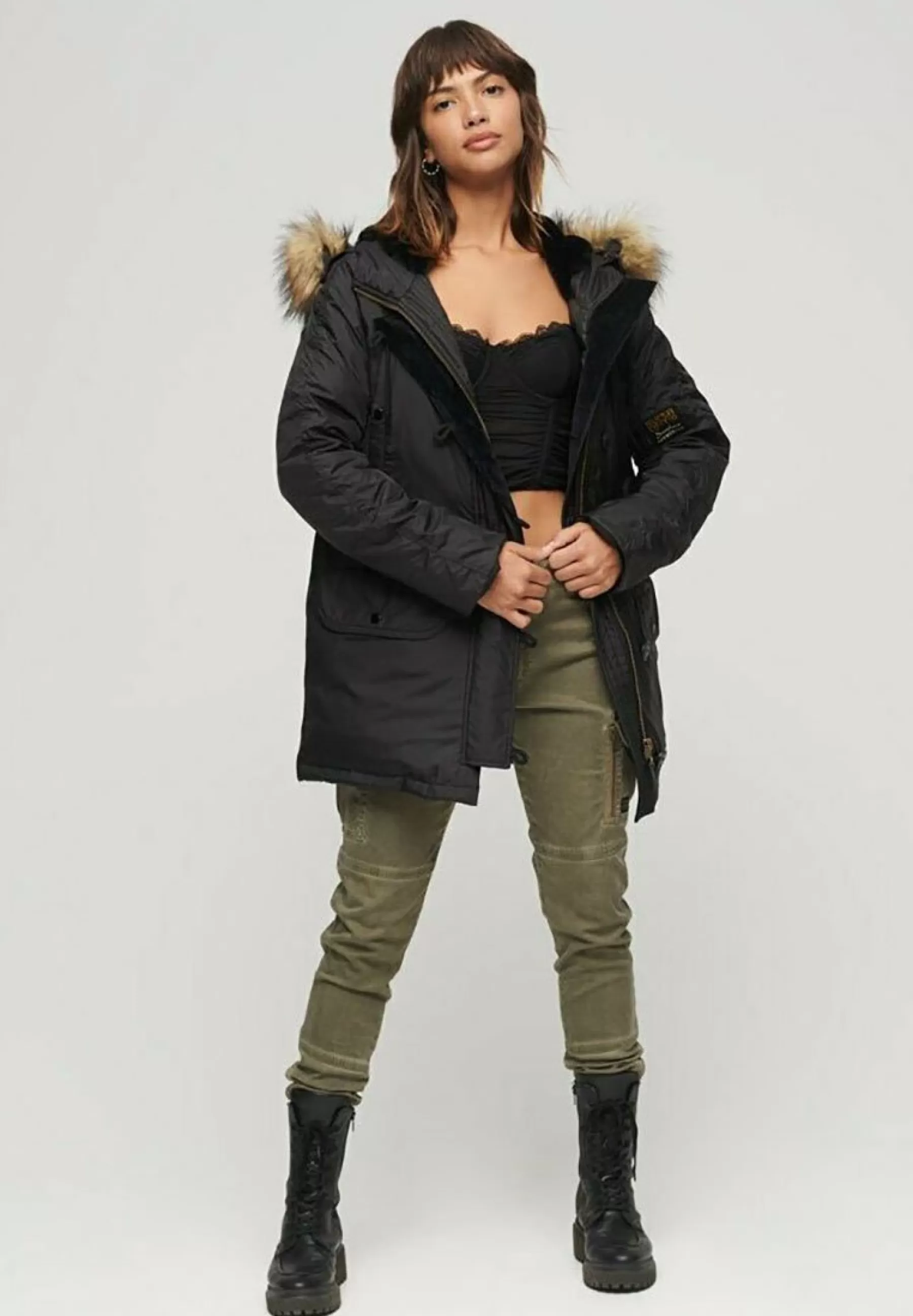 Femme Superdry Military Ma1 - Manteau D'Hiver