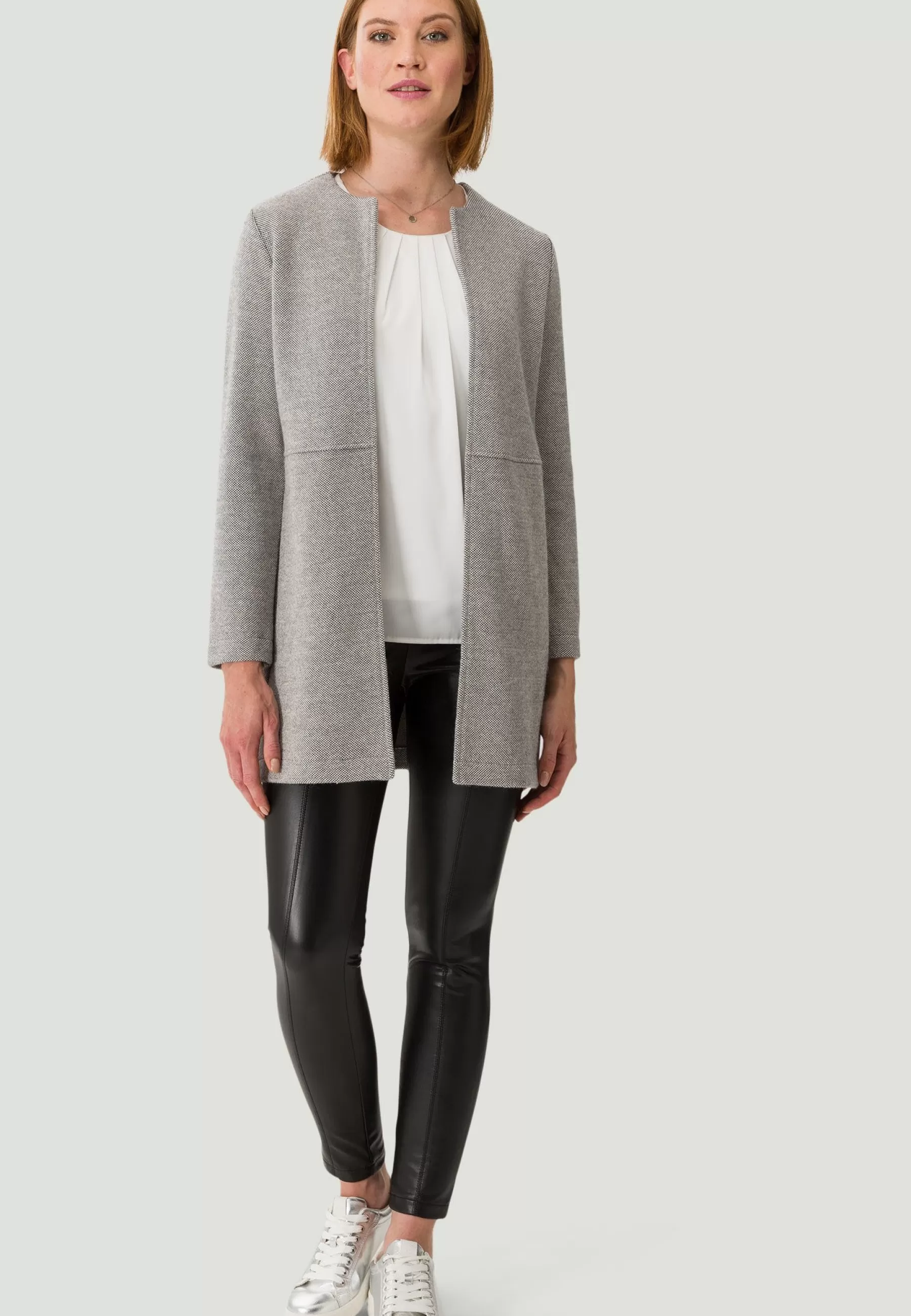 Mit Hakenverschluss - Manteau Court | zero New