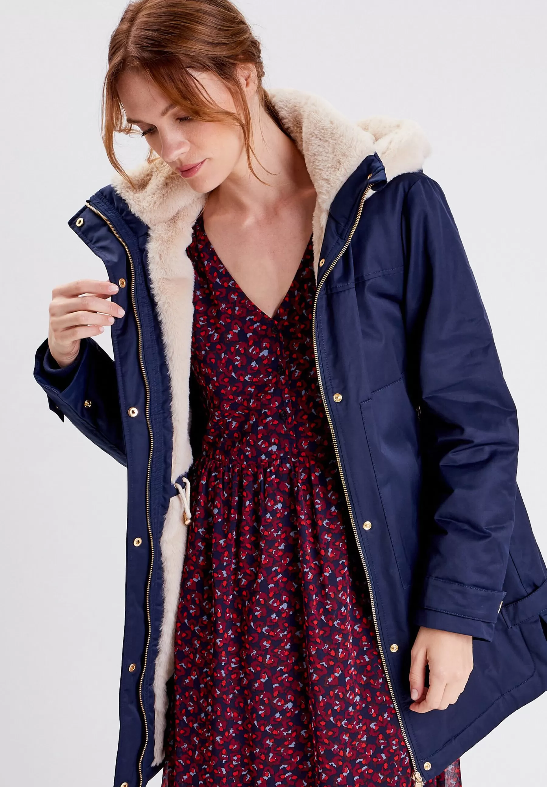 Femme BONOBO Jeans Mit Kapuze - Manteau D'Hiver