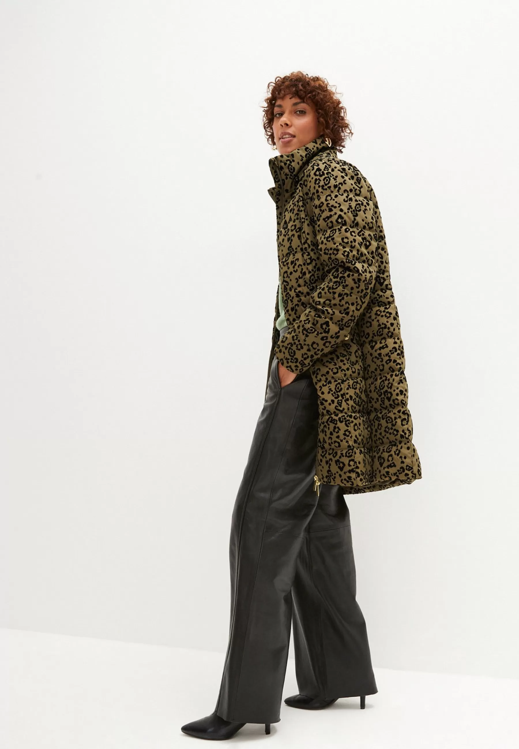 Femme bonprix Mit Leo-Druck - Manteau D'Hiver