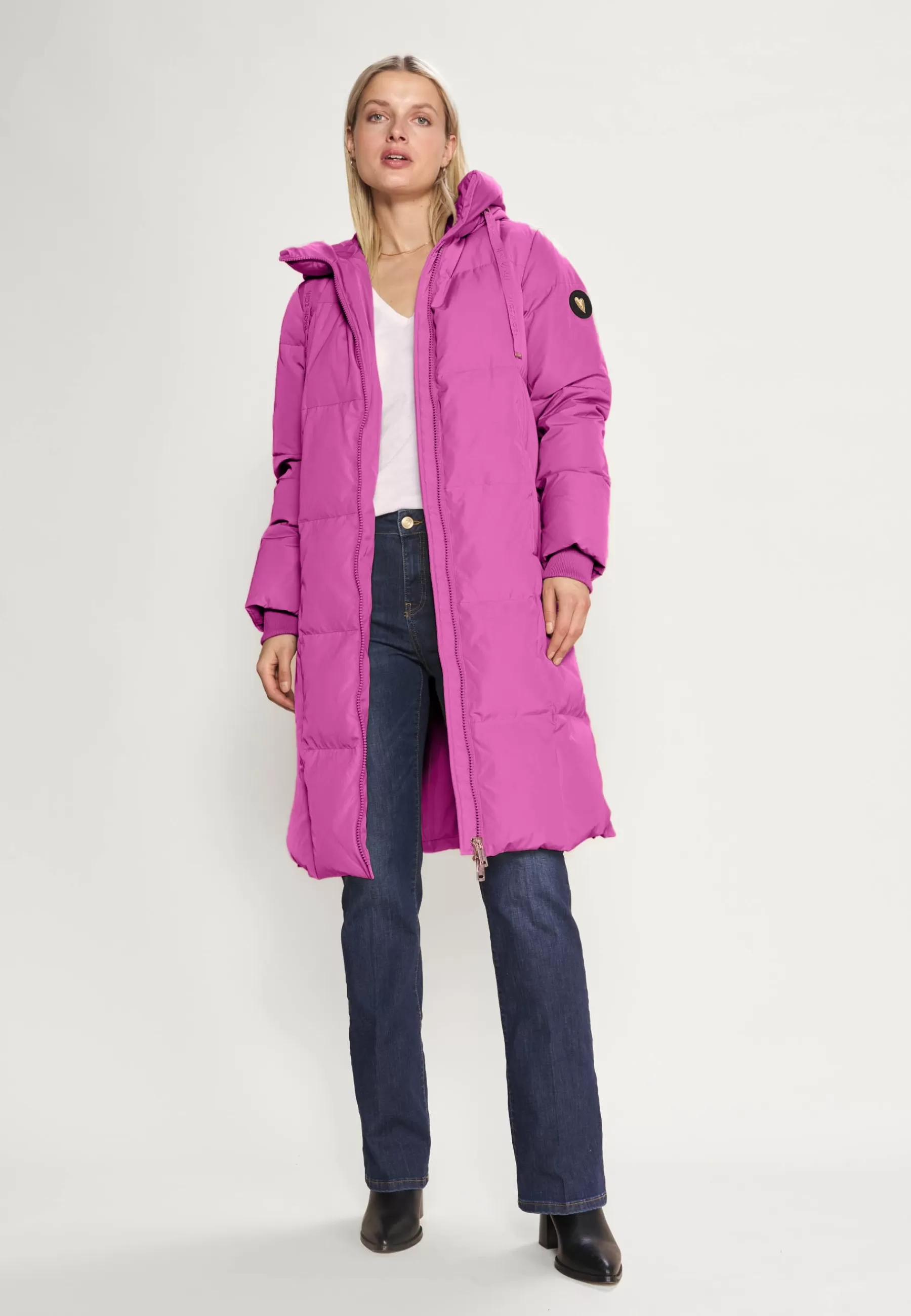 Femme Mos Mosh Nova Square Down Coat - Doudoune