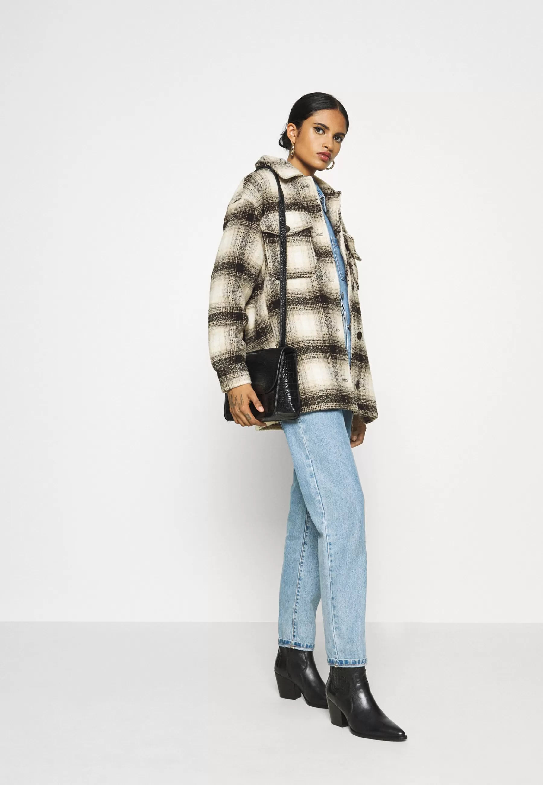Onlallison Check - Manteau Court | ONLY Flash Sale