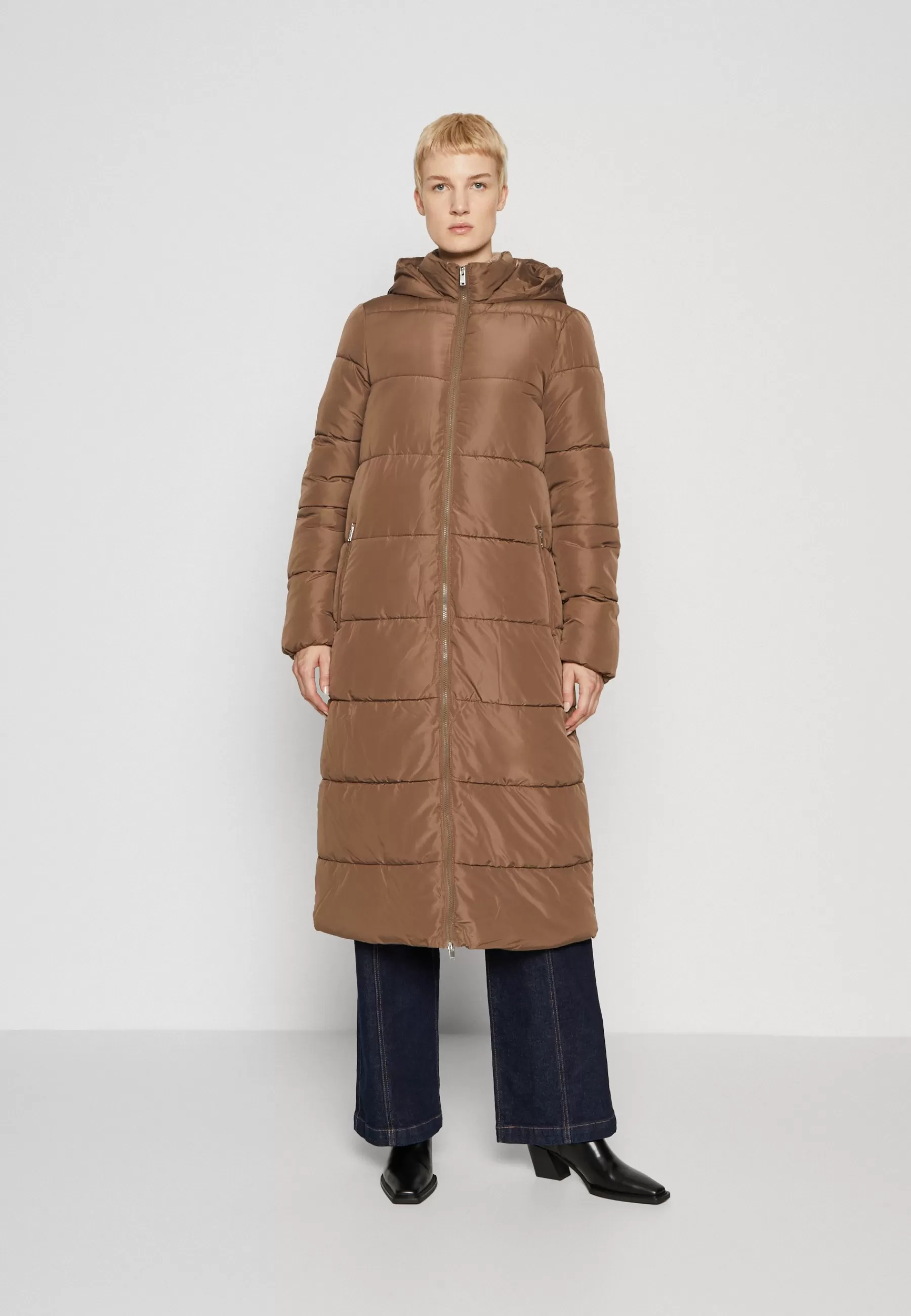Femme ONLY Tall Onlanna Long Hood Puffer Coat - Manteau D'Hiver
