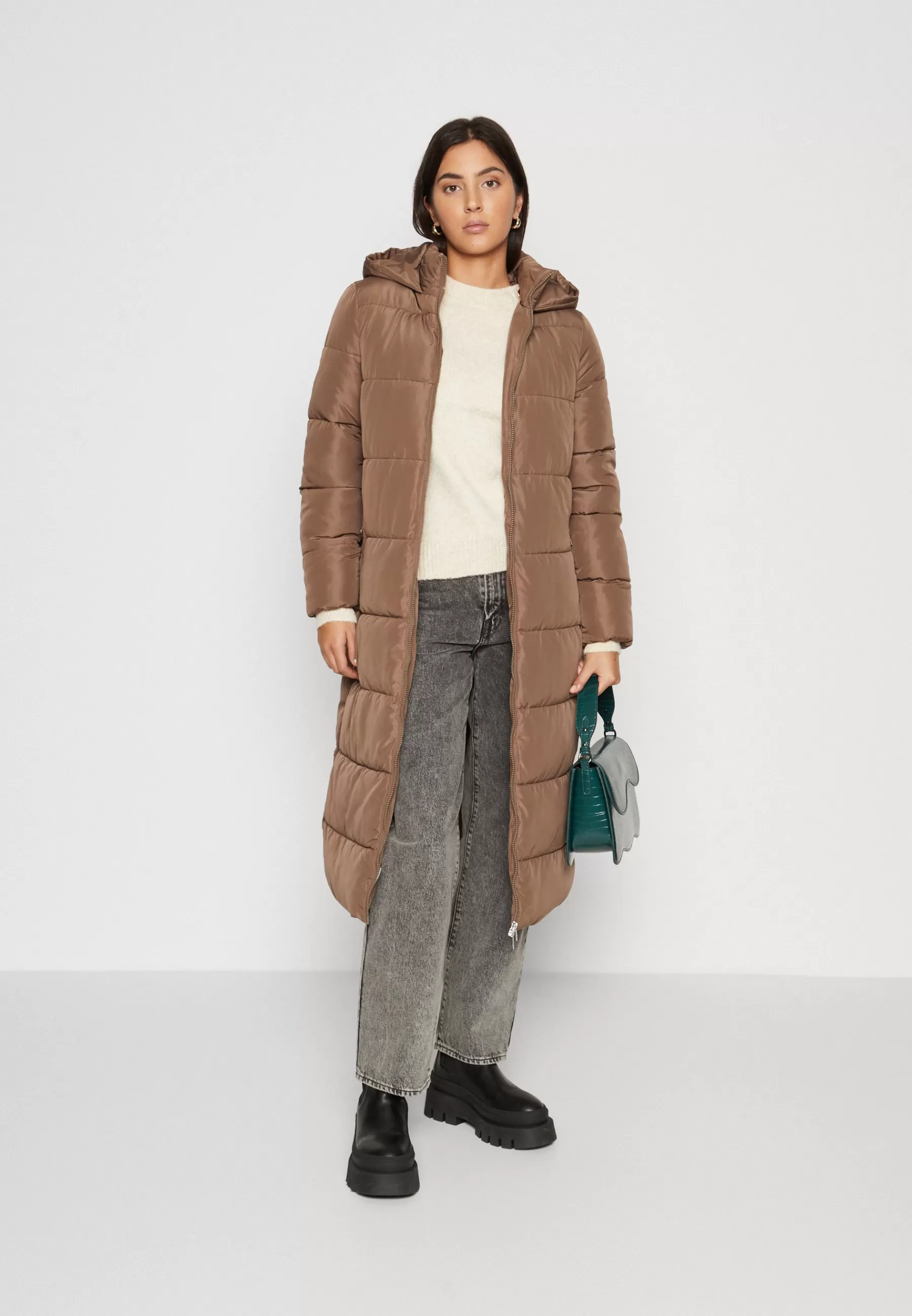 Femme ONLY Onlanna Long Hood Puffer Coat - Manteau D'Hiver