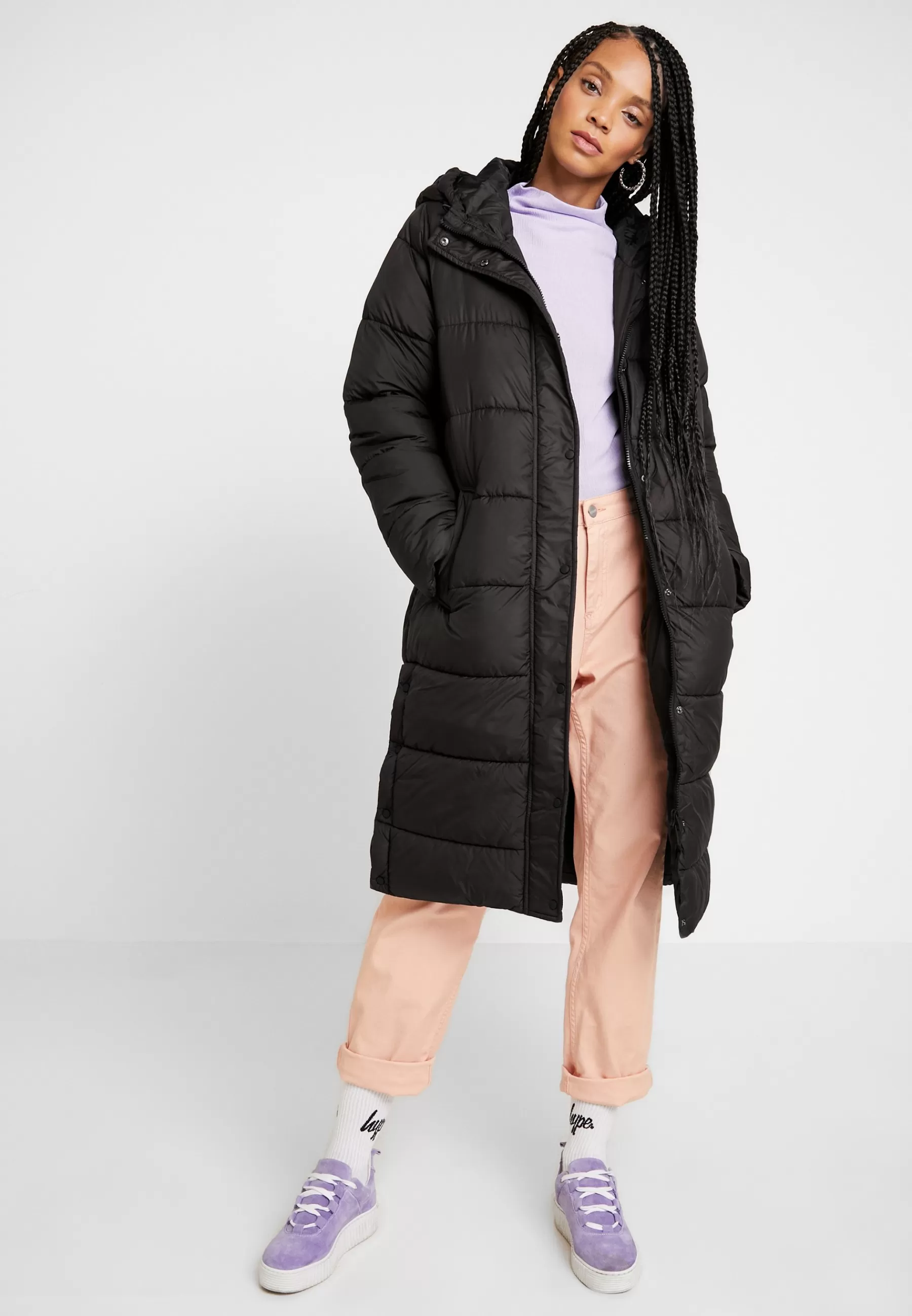 Femme ONLY Onlcammie Long Quilted Coat - Manteau D'Hiver