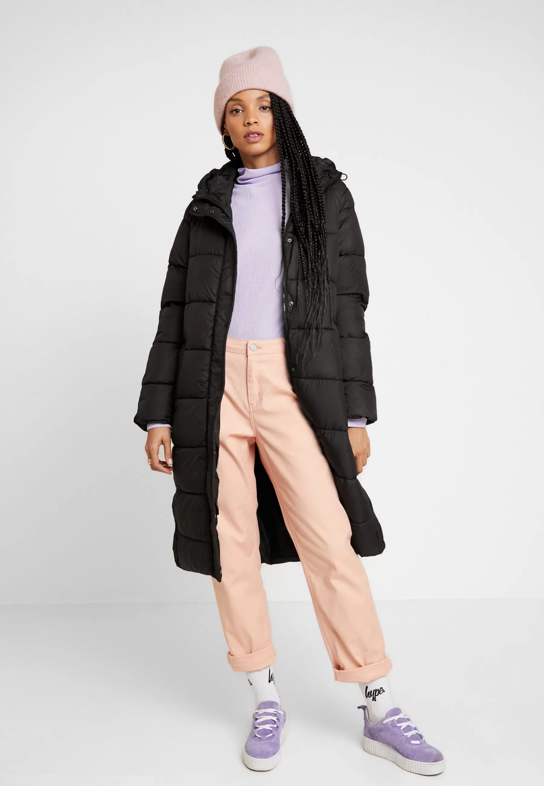 Femme ONLY Onlcammie Long Quilted Coat - Manteau D'Hiver