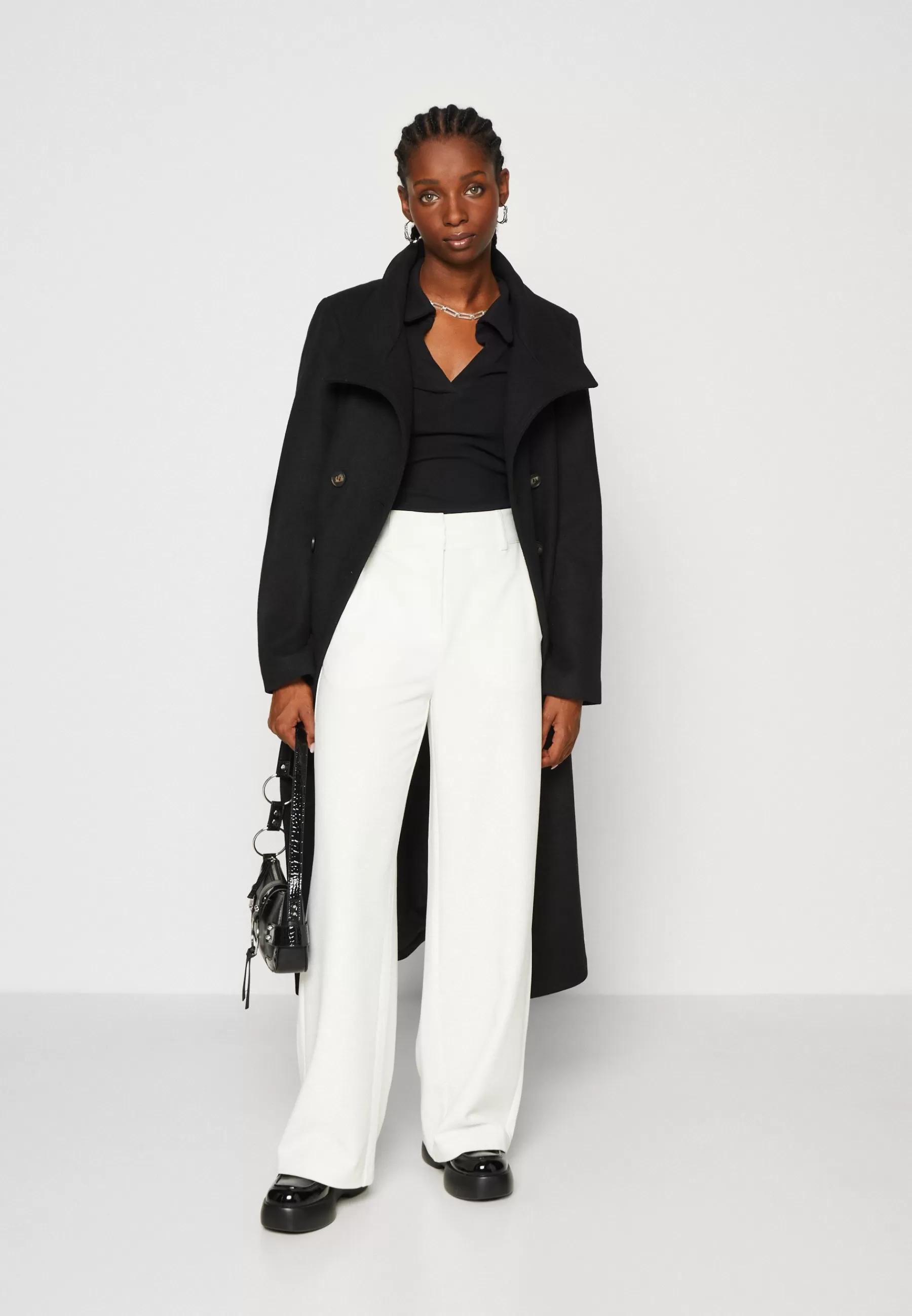 Onlmedina Long Belted Coat - Manteau Classique | ONLY Shop