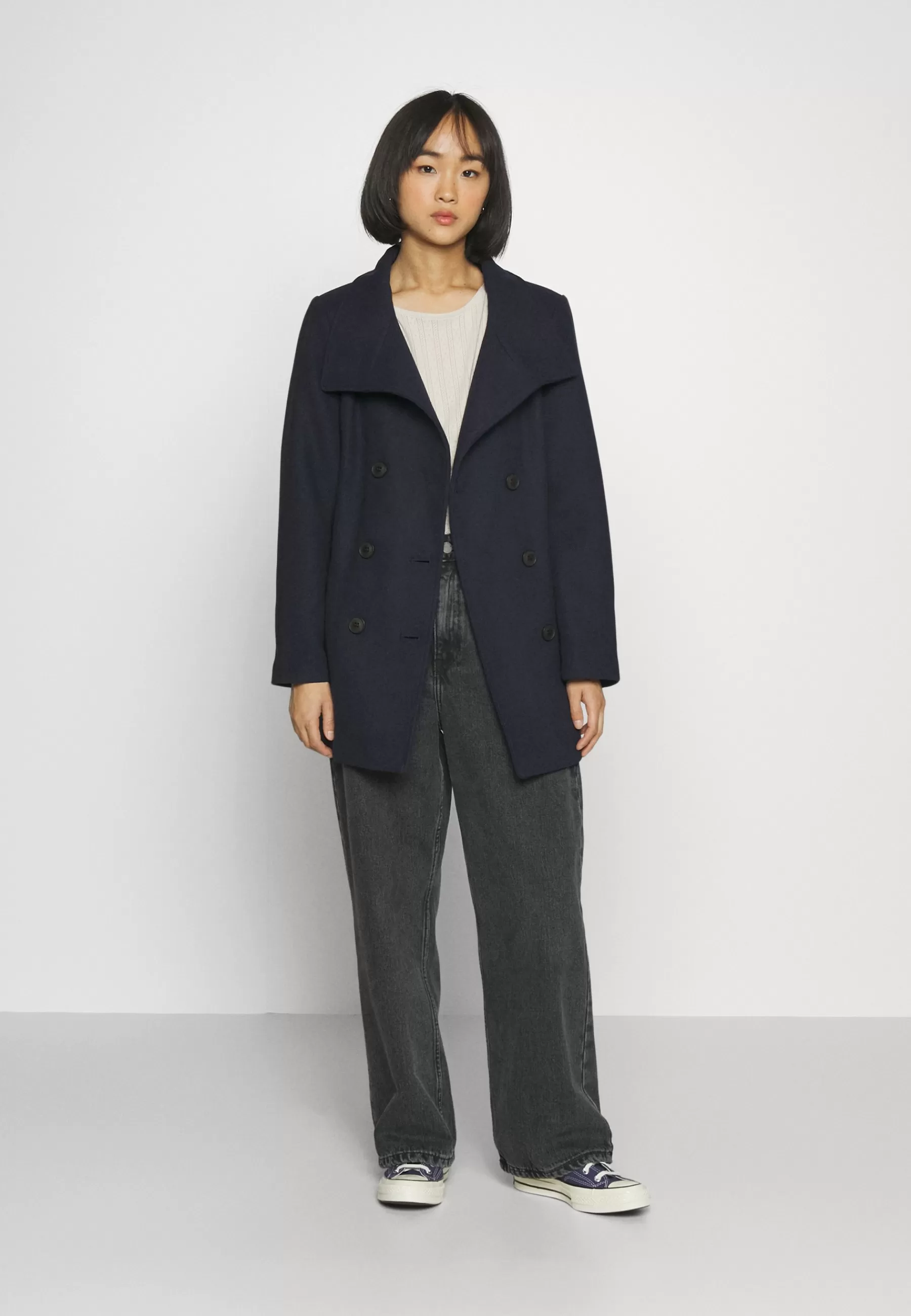 Onlmedina Short Belted Coat - Manteau Court | ONLY Petite Fashion