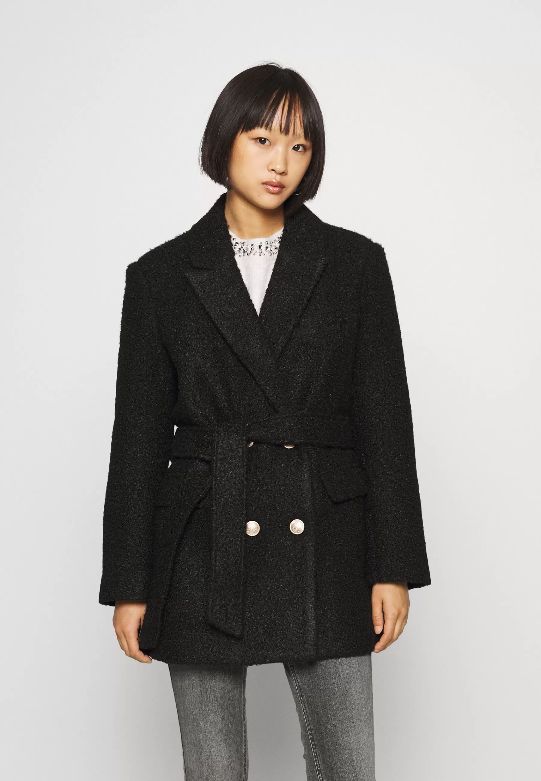 Onlpiper Dallas Belted - Manteau Court | ONLY Petite Online