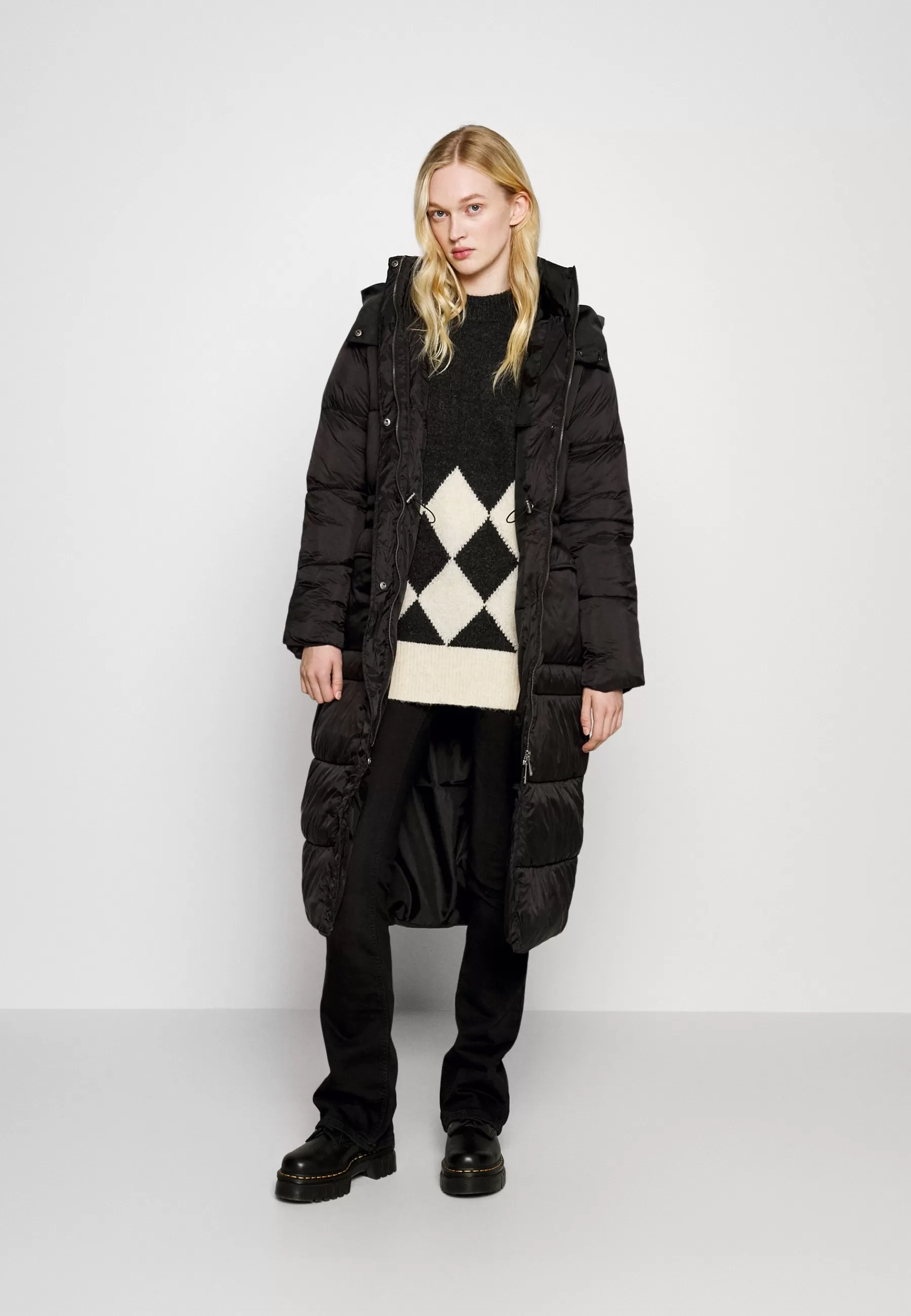 Femme ONLY Tall Onlpukki Long Puffer - Manteau D'Hiver