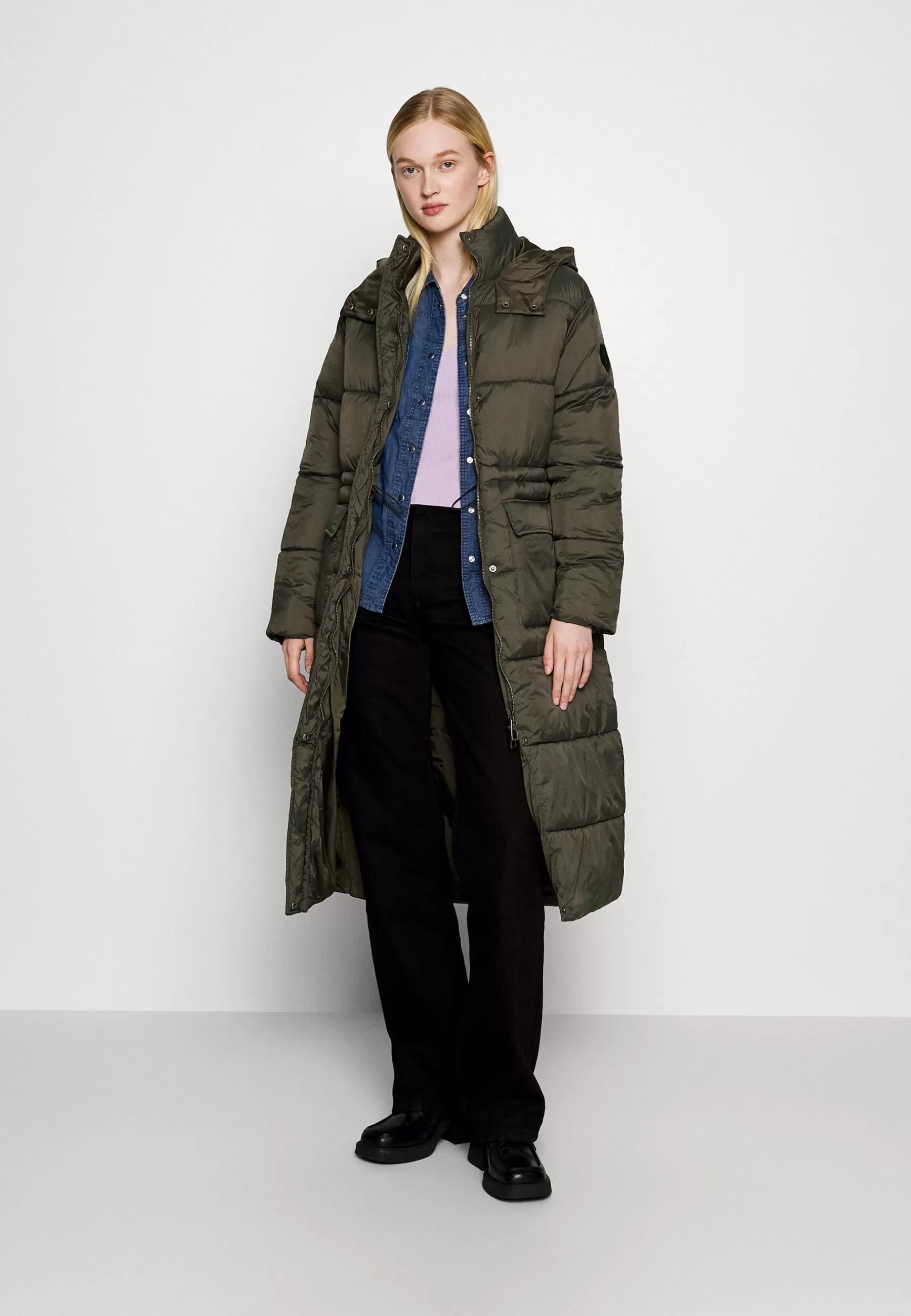 Femme ONLY Tall Onlpukki Long Puffer - Manteau D'Hiver