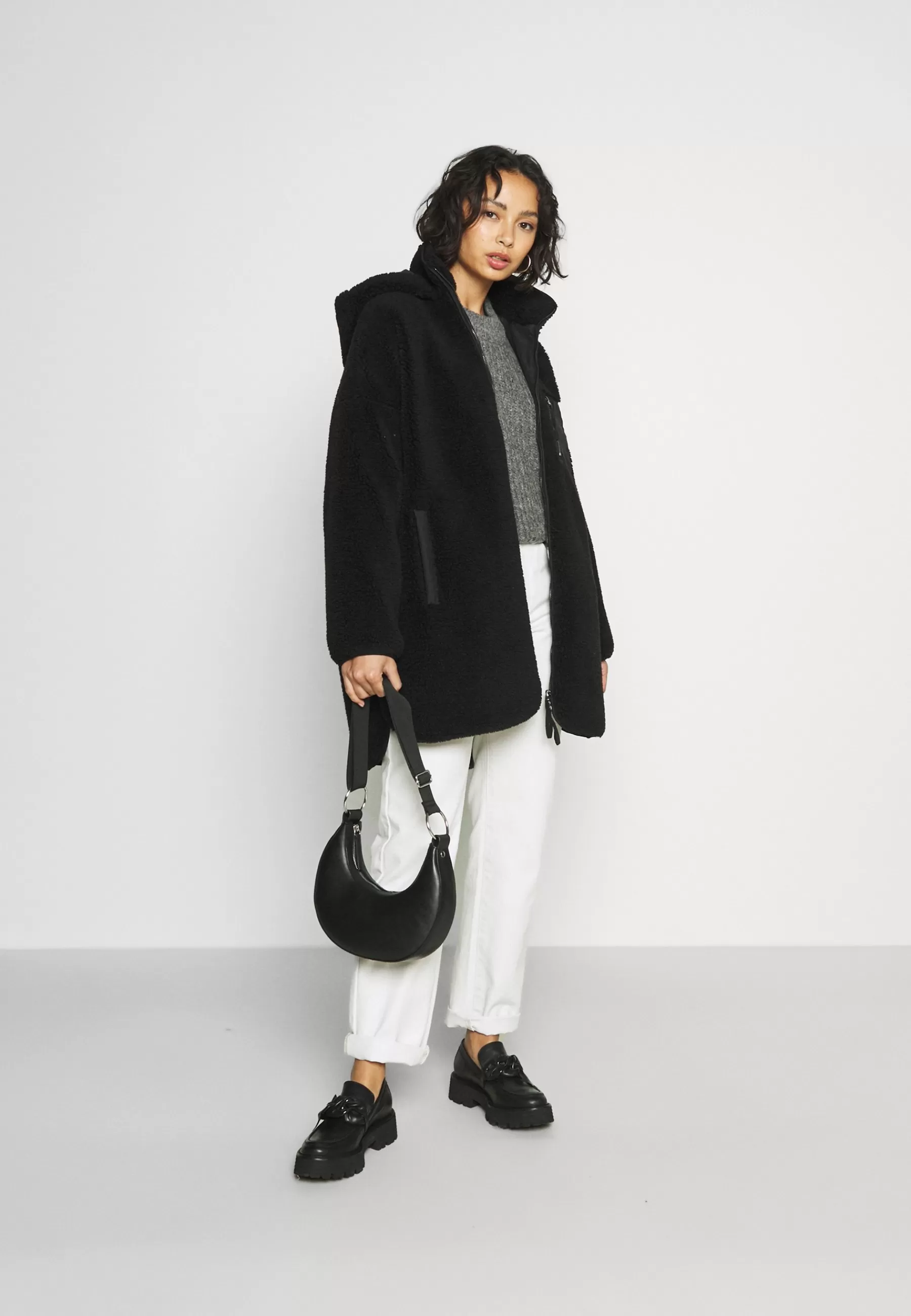 Femme ONLY Petite Onlsascha Sherpa Jacket - Manteau D'Hiver