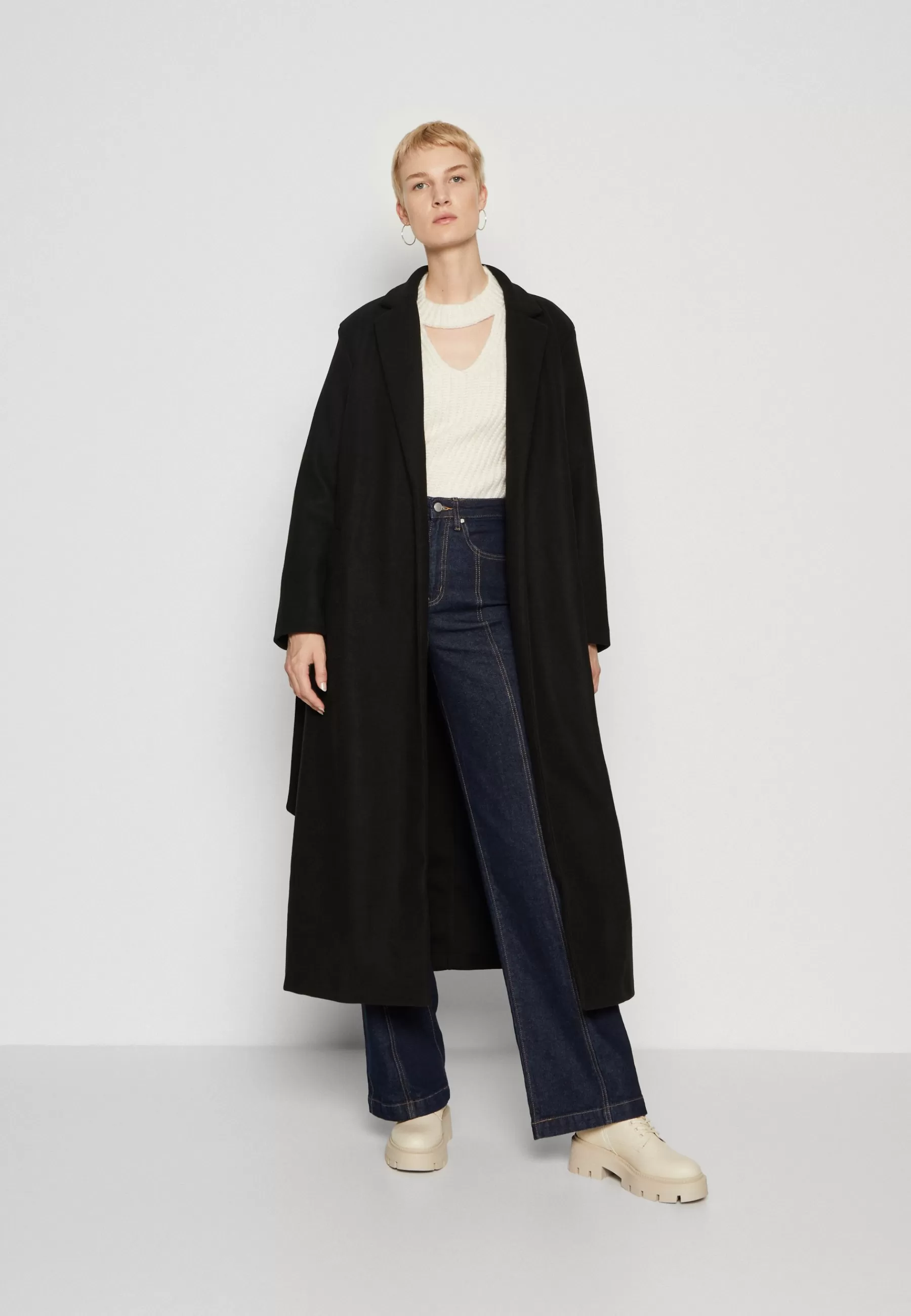 Femme ONLY Tall Onltrillion Belt Long Coatigan - Manteau Classique