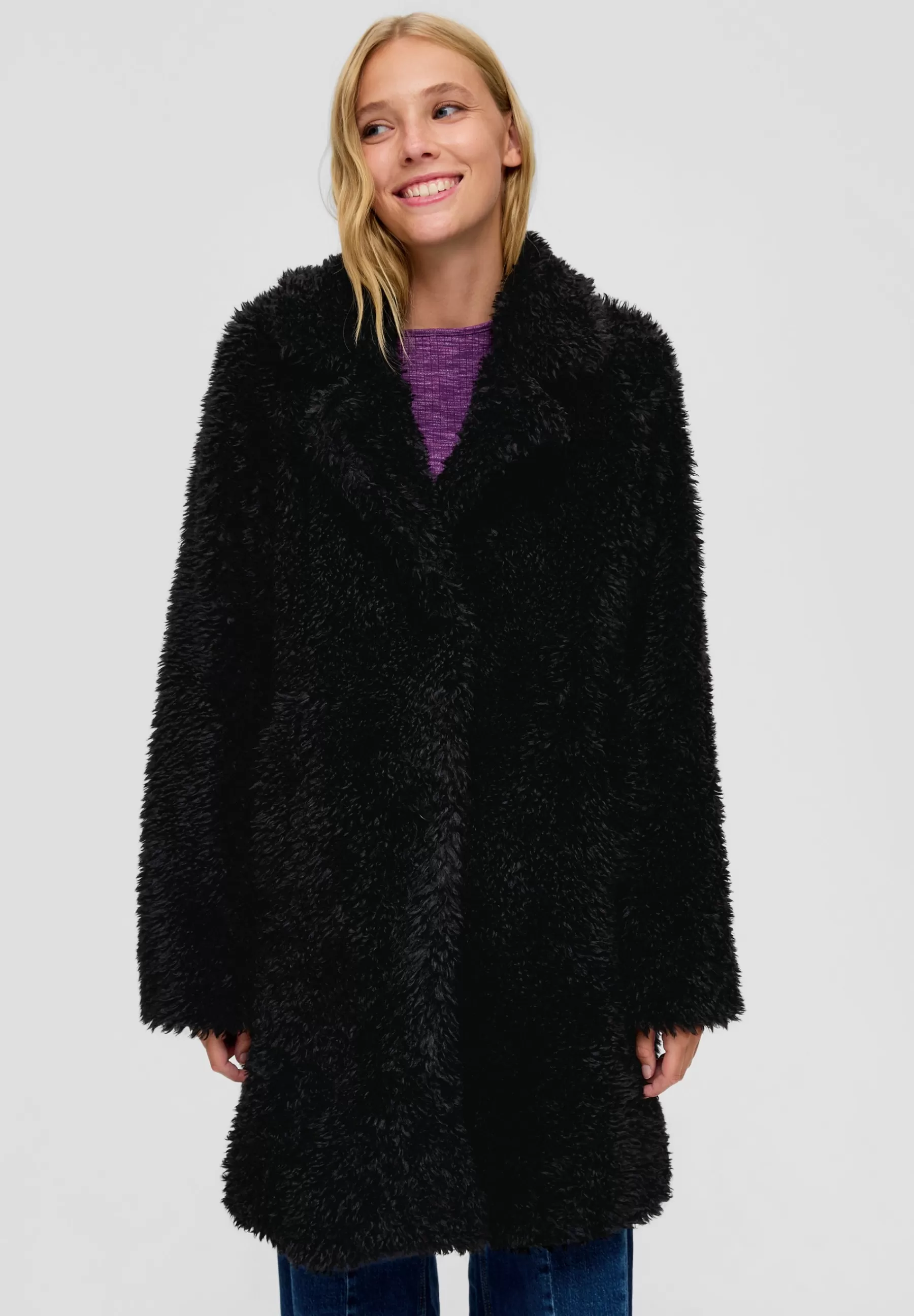 Femme QS by s.Oliver Plusch - Manteau D'Hiver