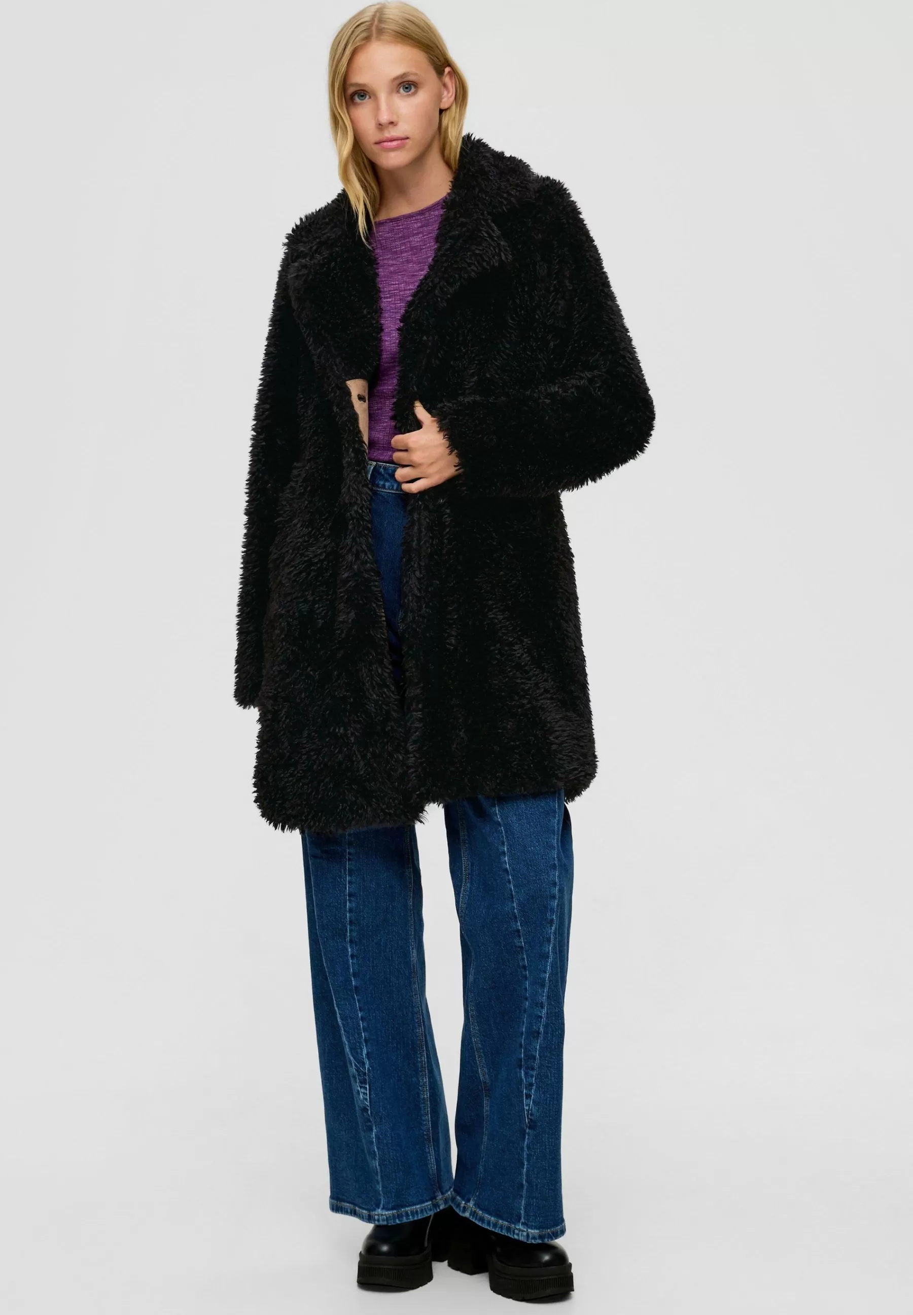 Femme QS by s.Oliver Plusch - Manteau D'Hiver