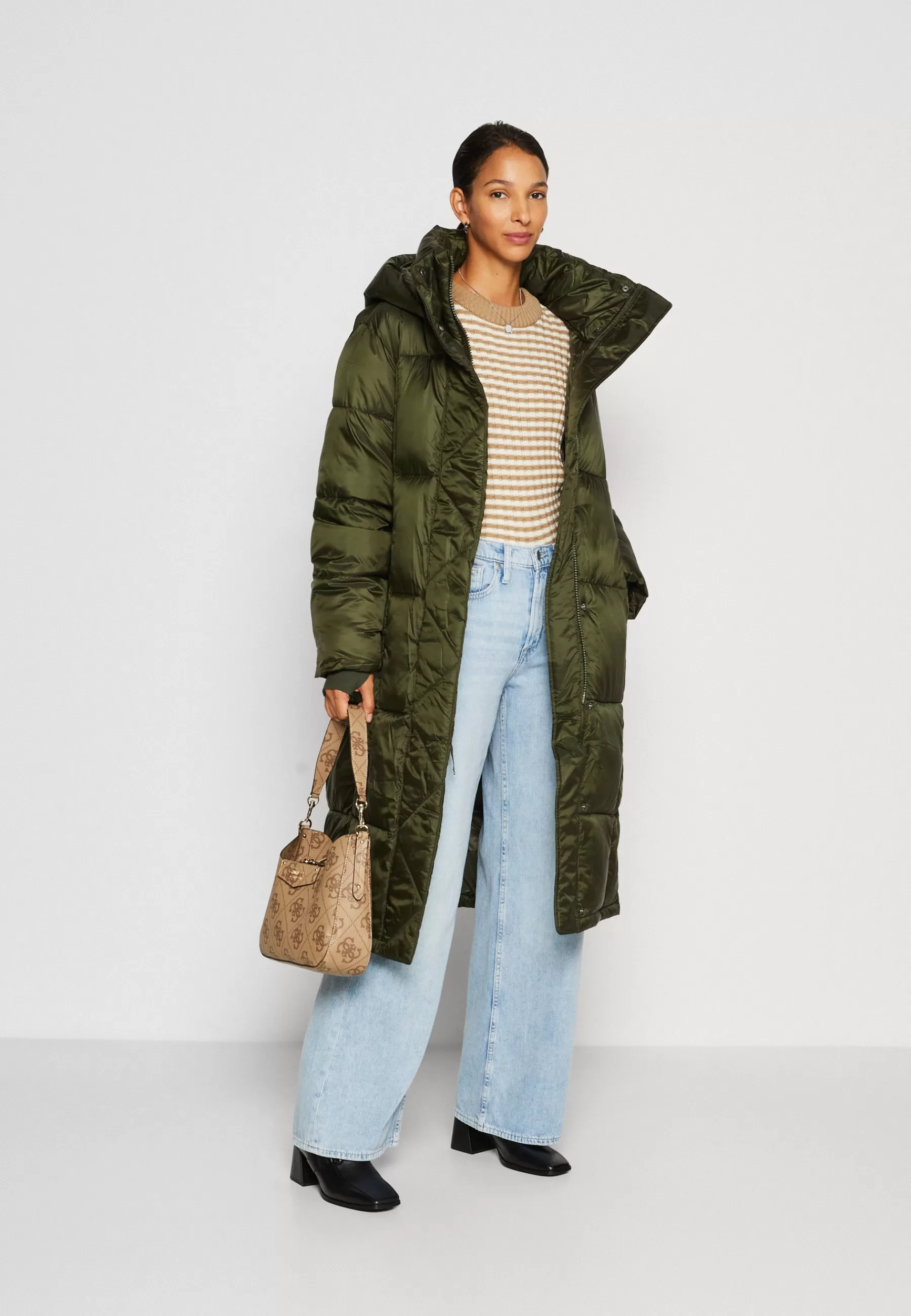 Femme GAP Primaloft Puffer Coat - Manteau D'Hiver