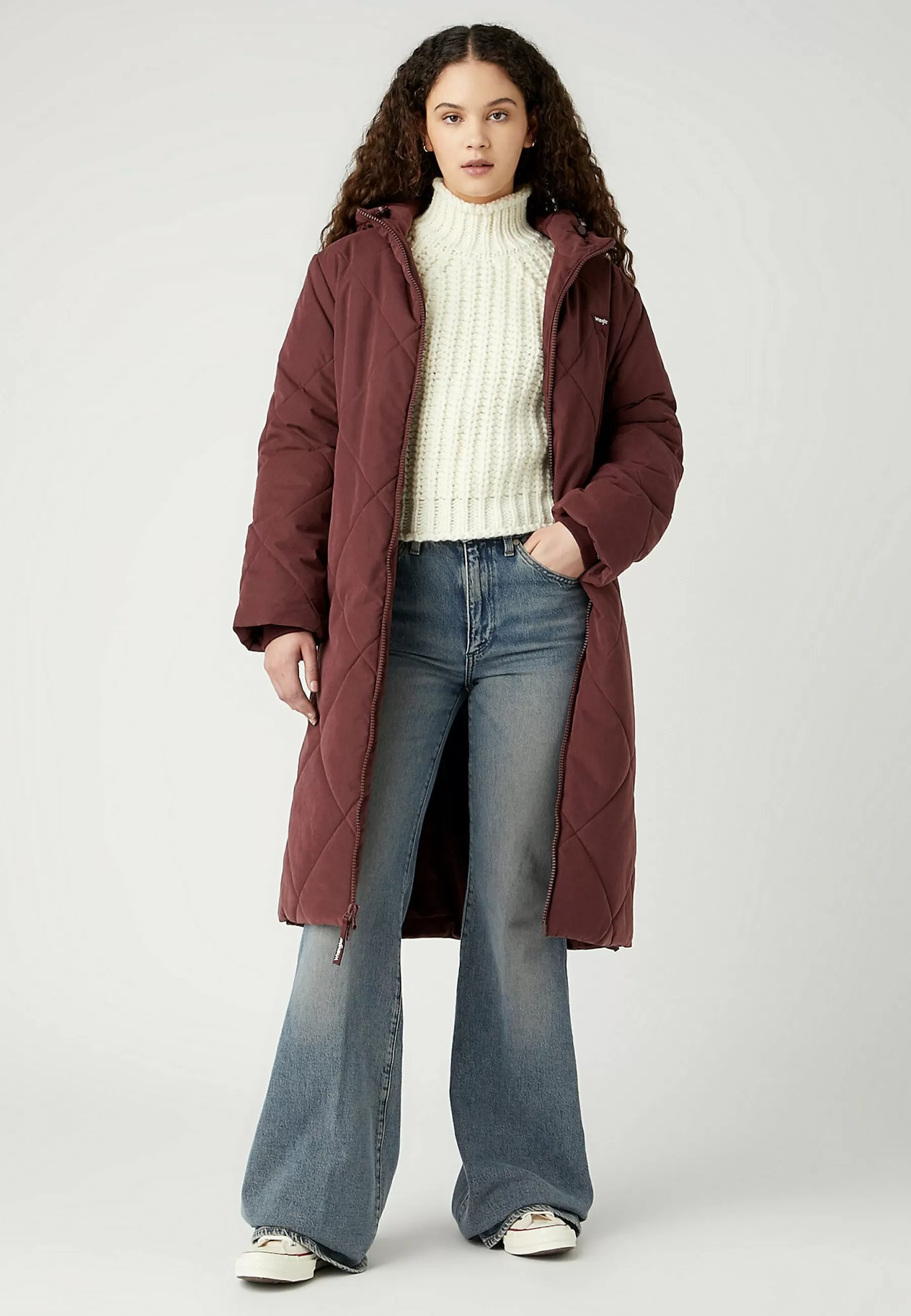 Femme Wrangler Quilted - Manteau D'Hiver