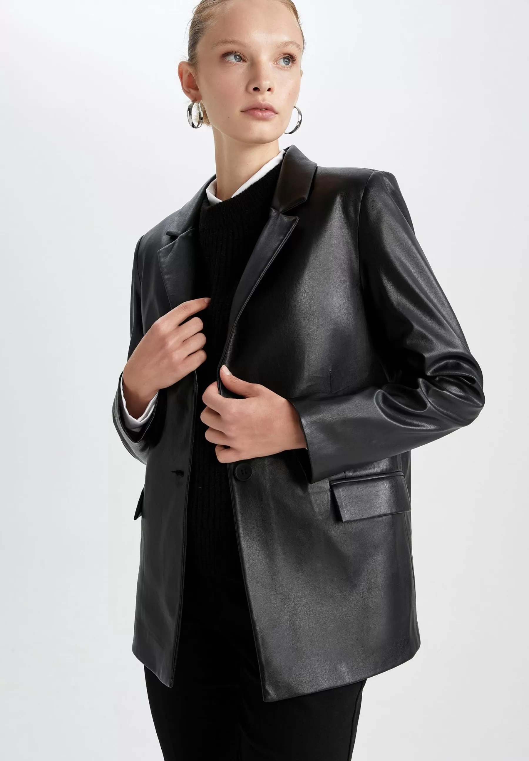 Regular Fit - Manteau Court | DeFacto Best