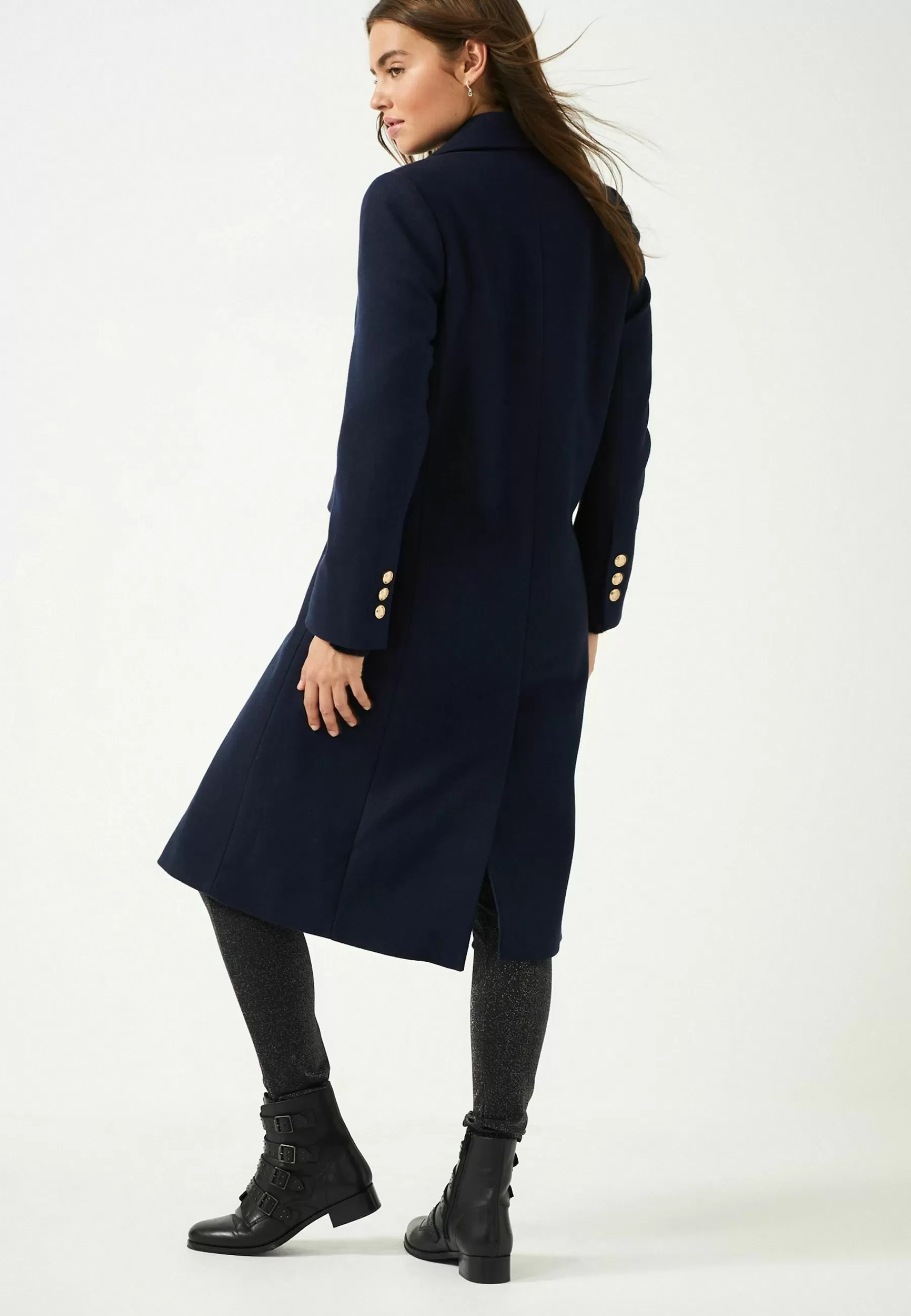 Revere Collar - Manteau Classique | Next Fashion