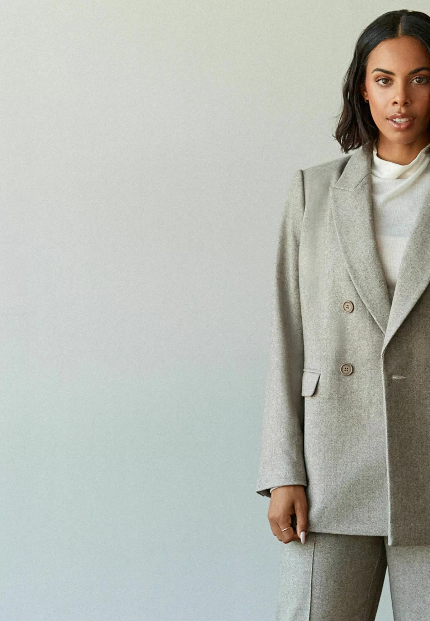 Rochelle Humes Tailored Double Breasted - Manteau Court | Next Shop