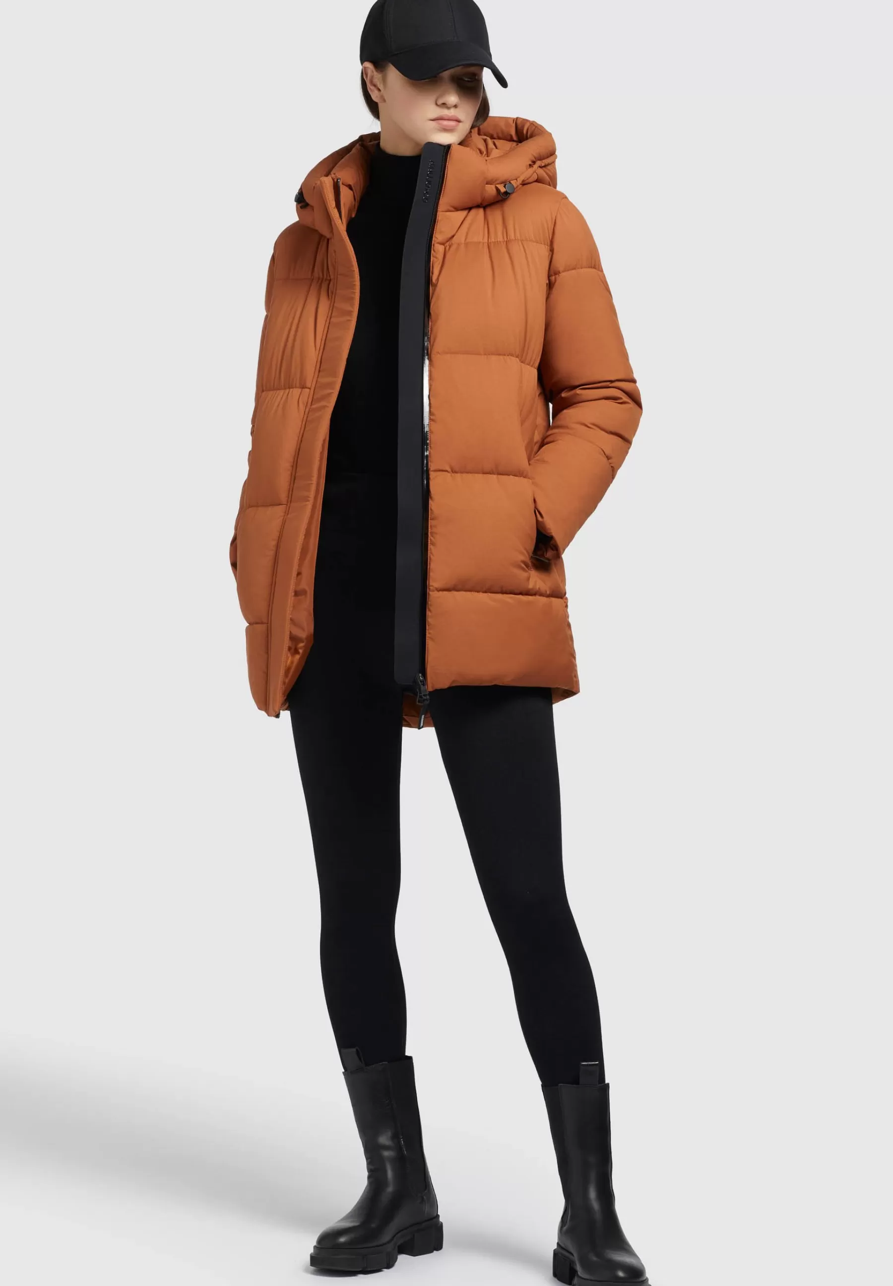 Femme khujo Soraya Matt - Manteau D'Hiver