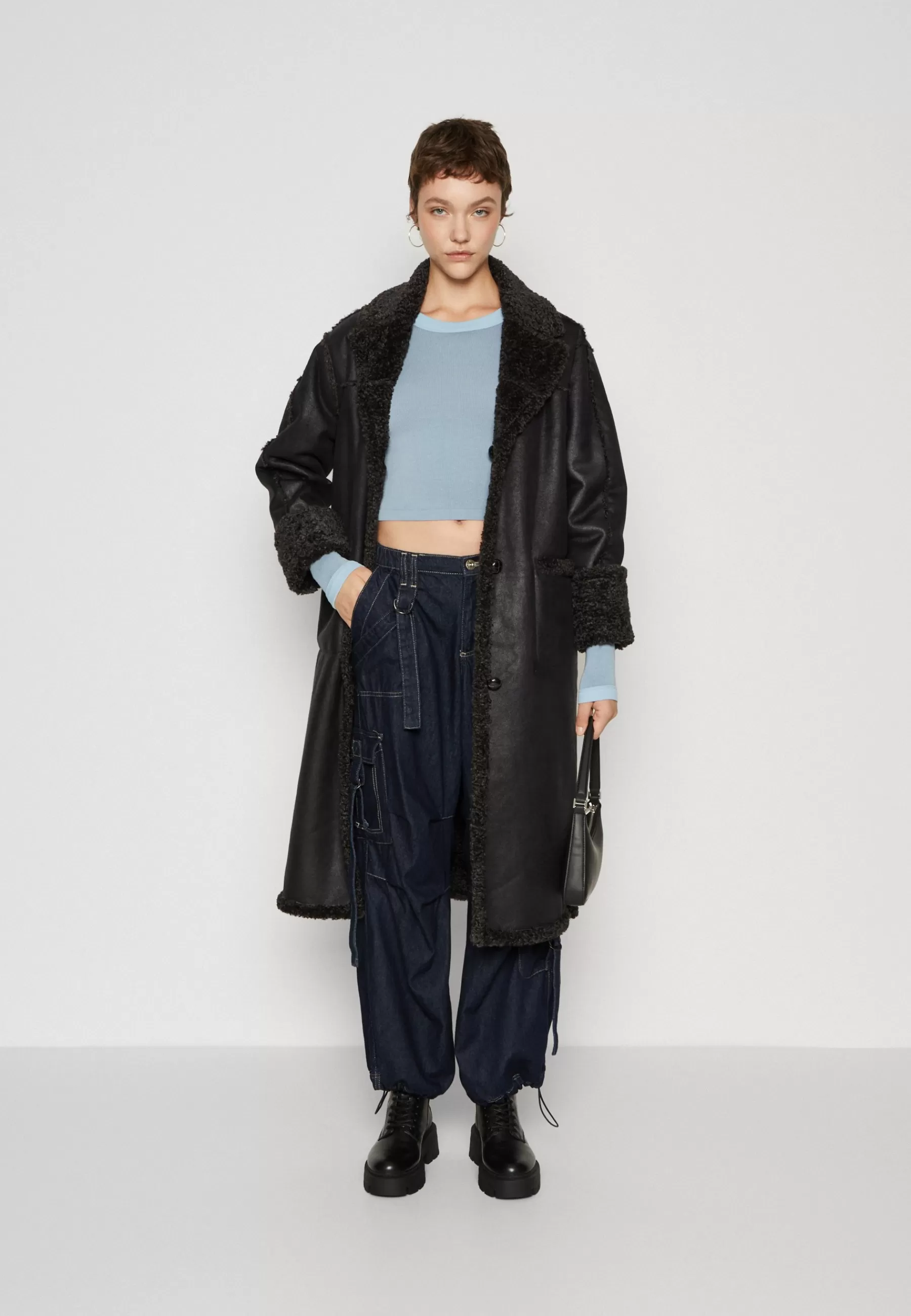 Femme BDG Urban Outfitters Spencer Borg Maxi - Manteau D'Hiver